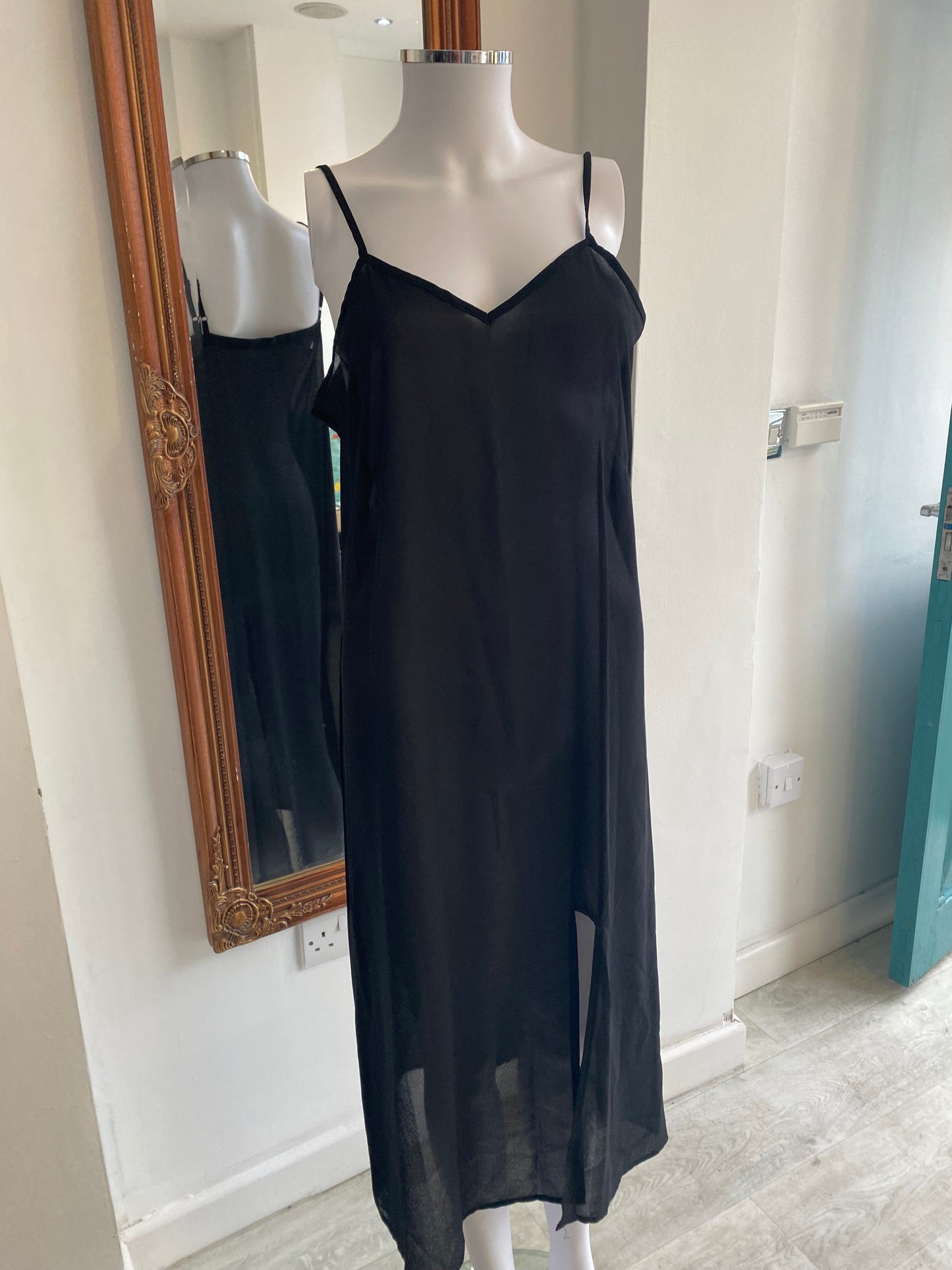 Blake Seven gold metallic dress size 12