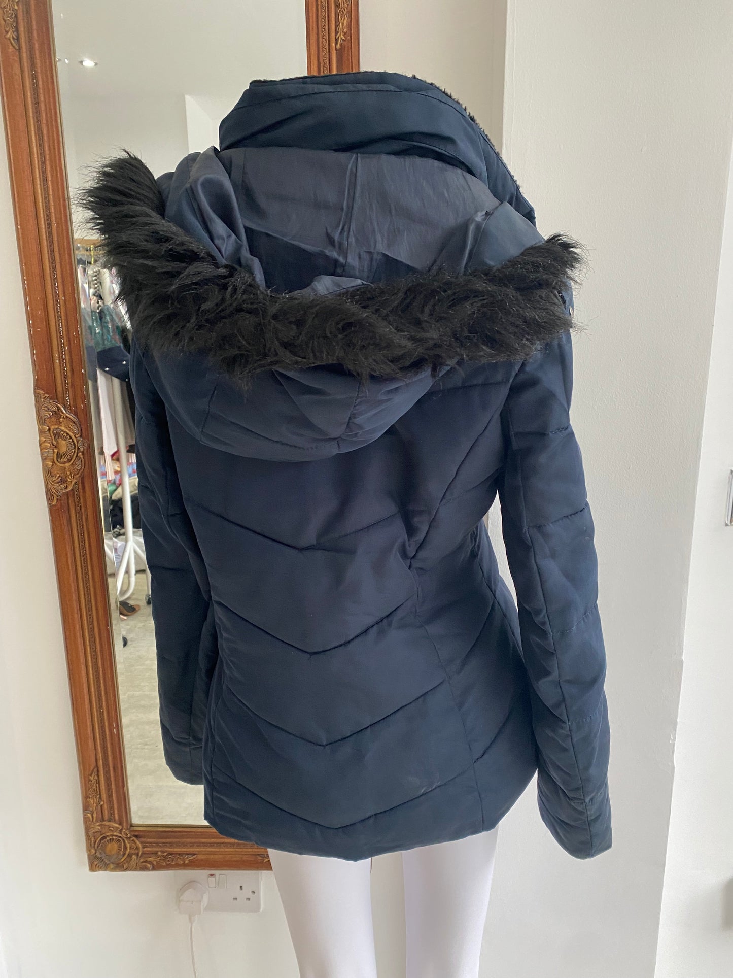 Hobbs Navy Coat Size 10