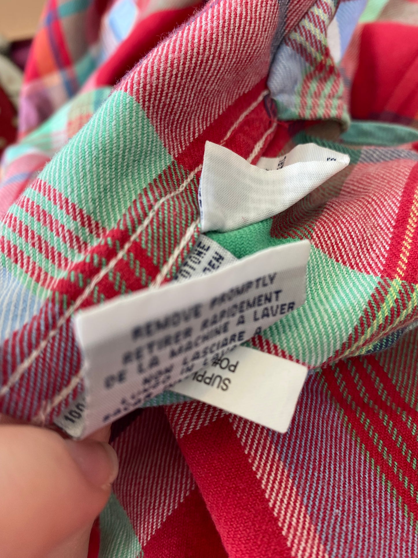 Polo Ralph Lauren Red Checked Shirt Size XL