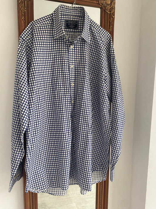 Charles Tyrwhitt Checked Shirt Size XL