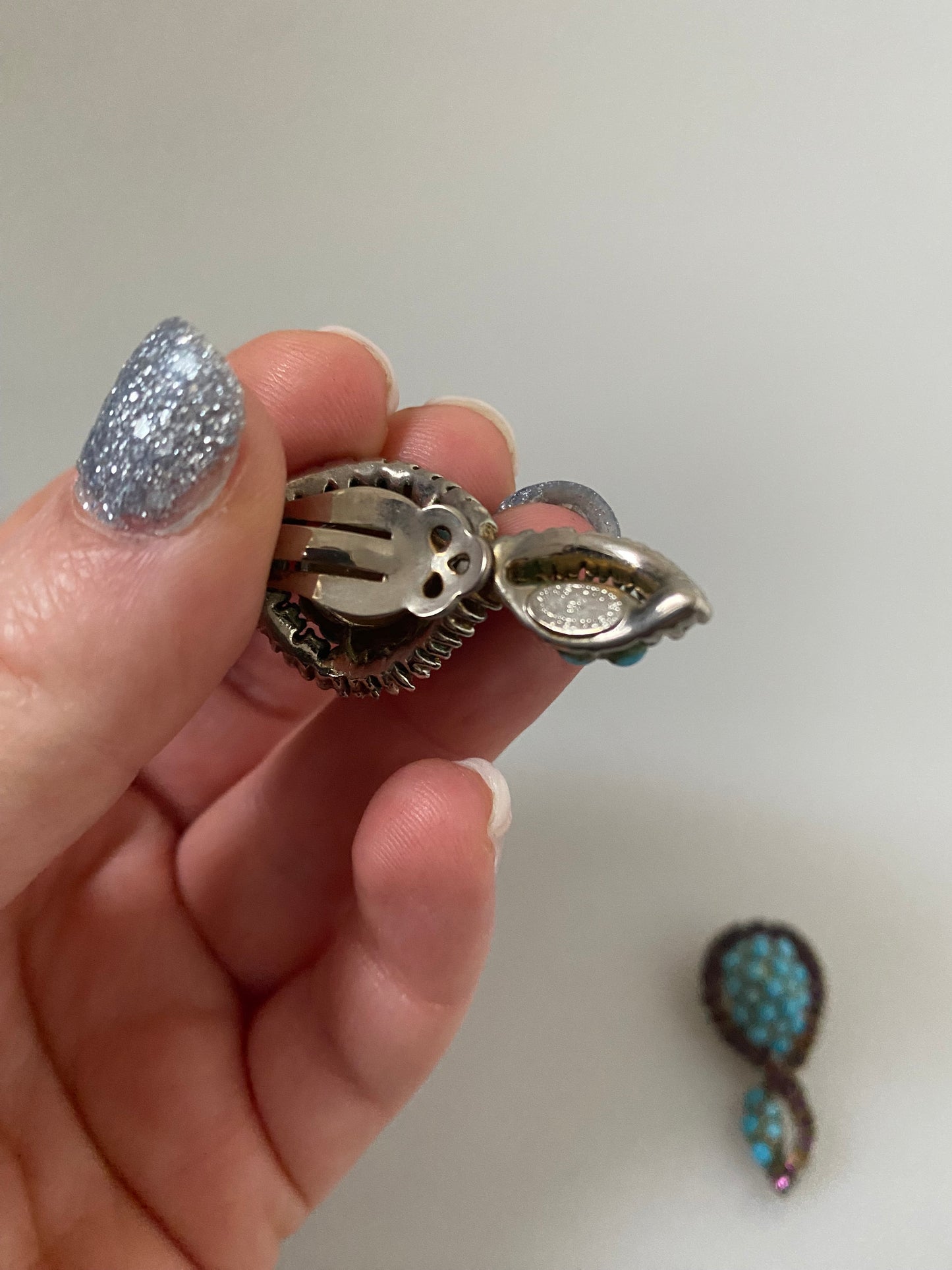 Christian Dior clip on earrings by Mitchel Maher