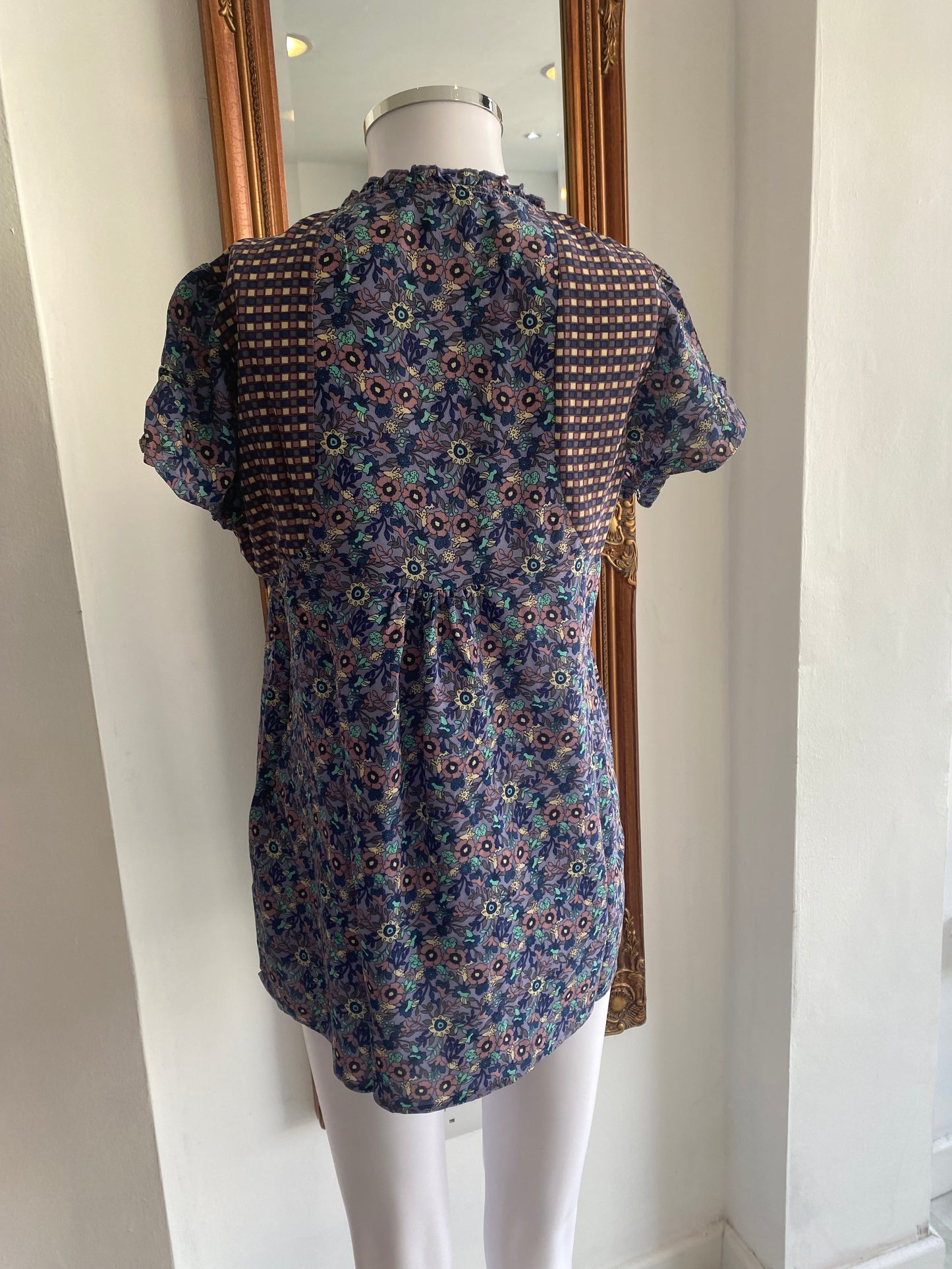 Max & Co Floral Print Top Size 8-10