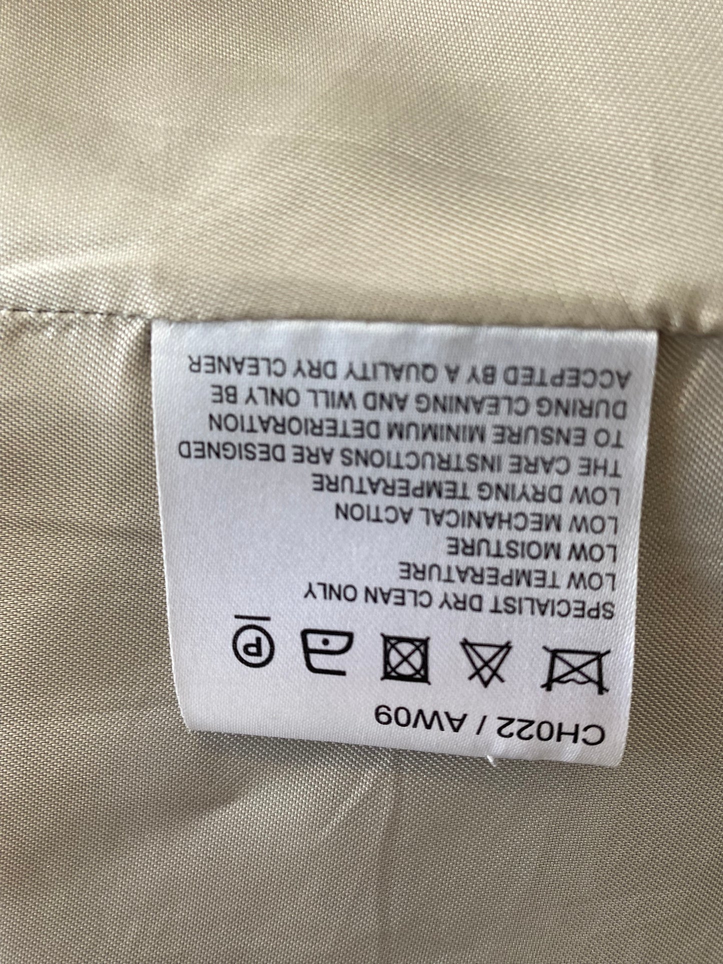 Karen Millen cashmere blend trench coat size 8