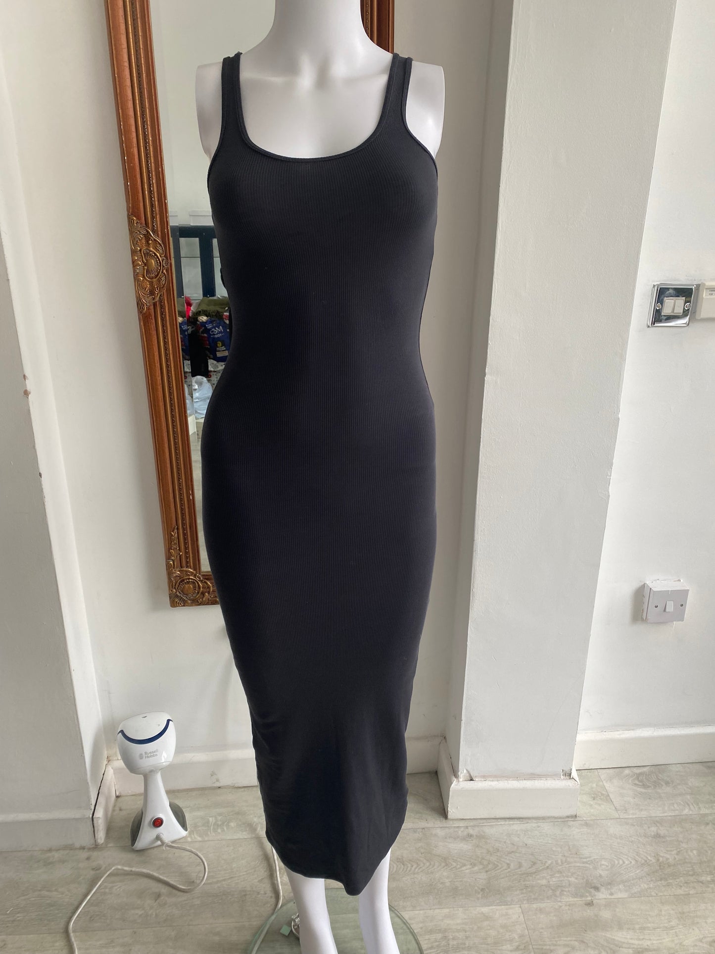 Weekday ribbed maxi dress size 6-8