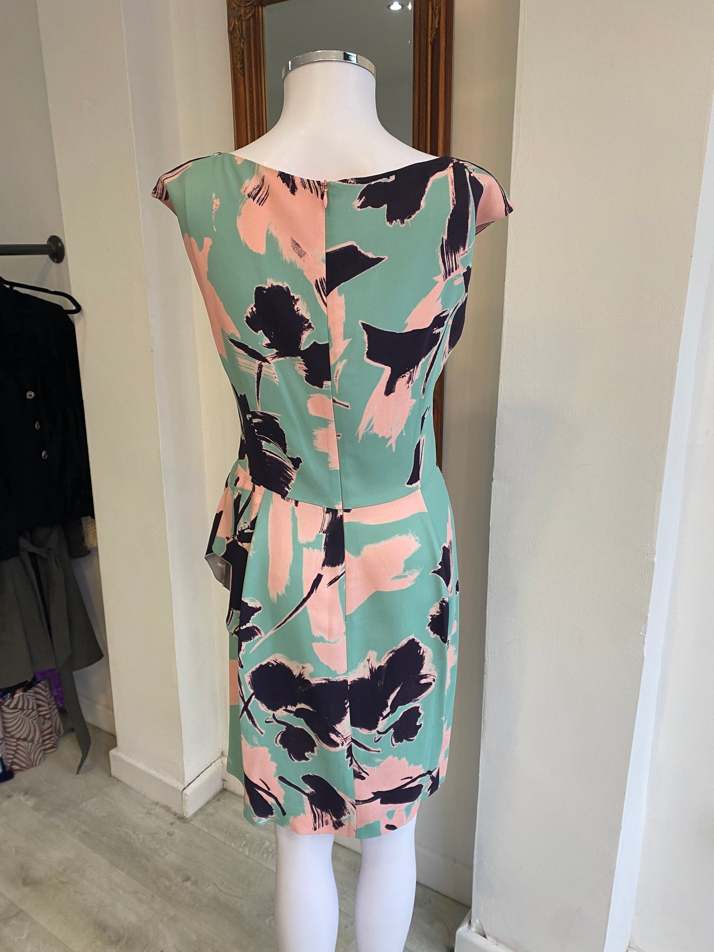 Philosophy Green and Pink Patterned Dress size 10