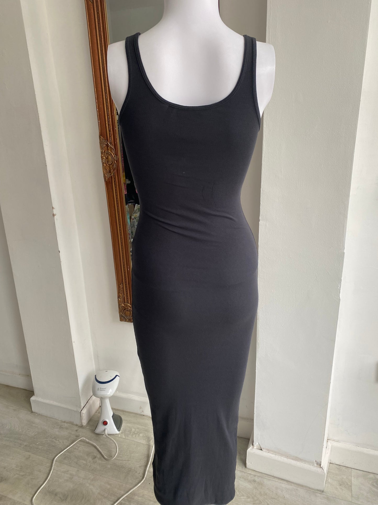 Weekday ribbed maxi dress size 6-8