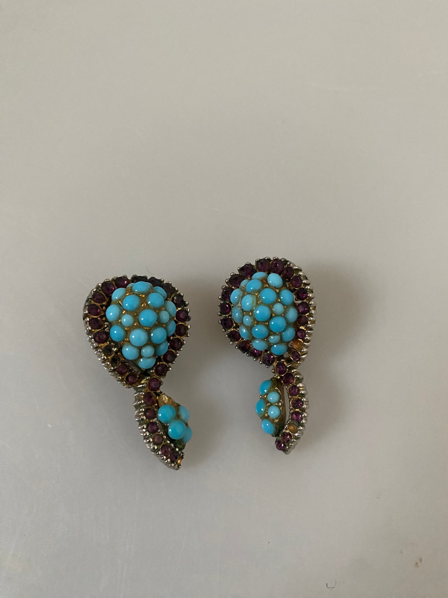 Christian Dior clip on earrings by Mitchel Maher