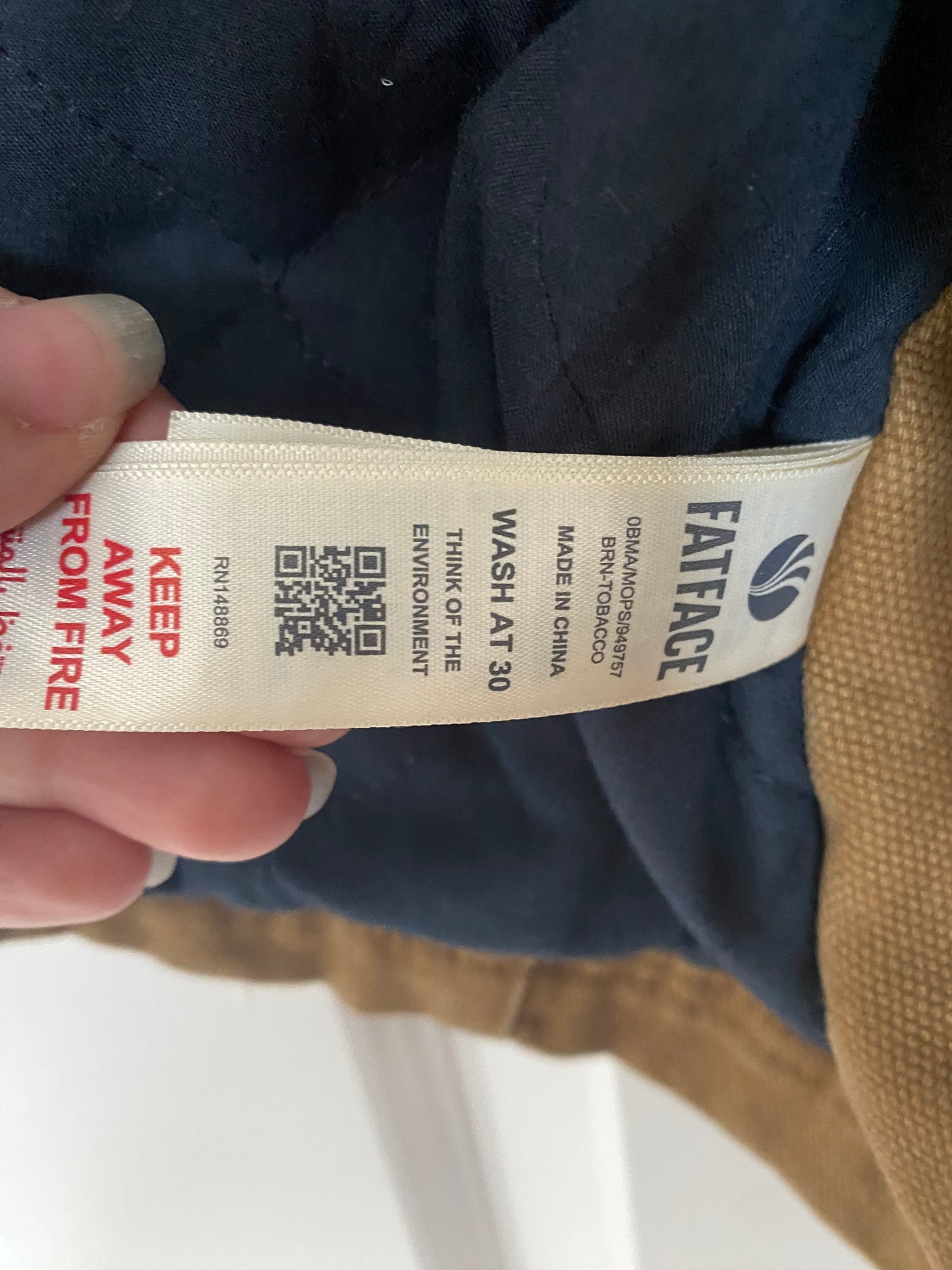 White Stuff Brown Coat Size Large