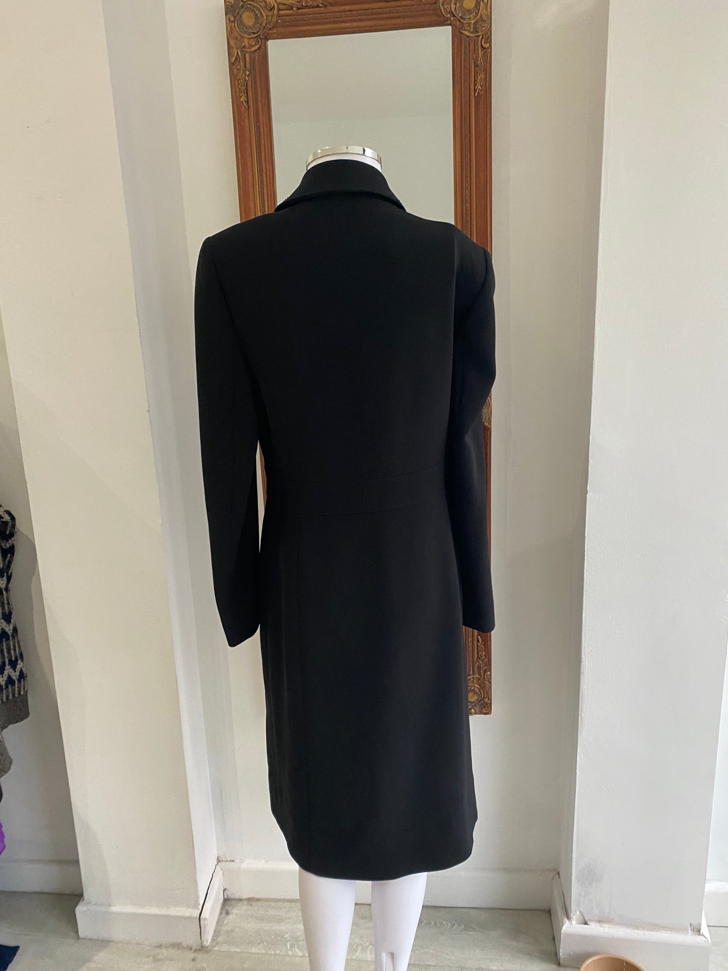 Planet Black Trench Coat Size 8
