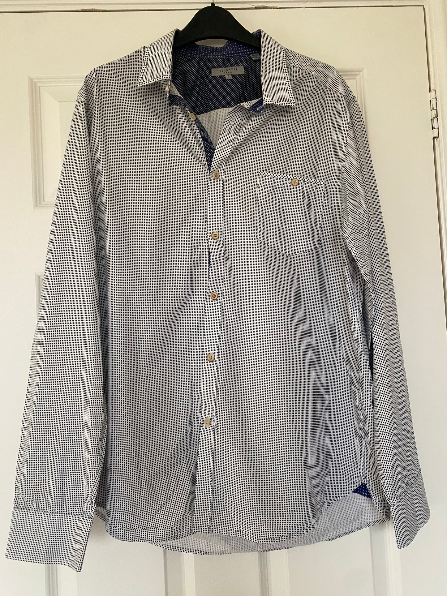 Ted Baker Spot Print Shirt Size XXL