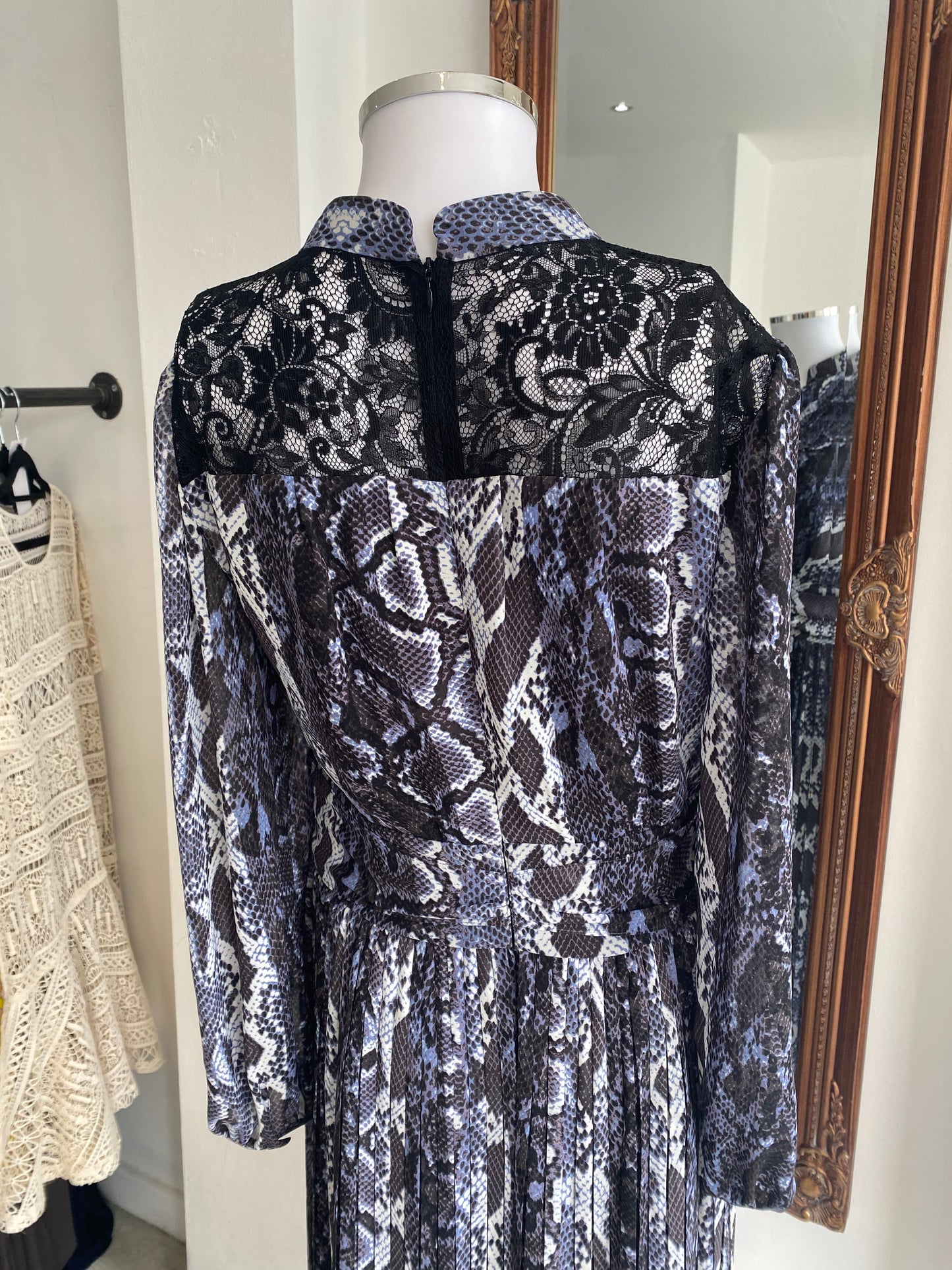 Karen Millen snake print dress size 12