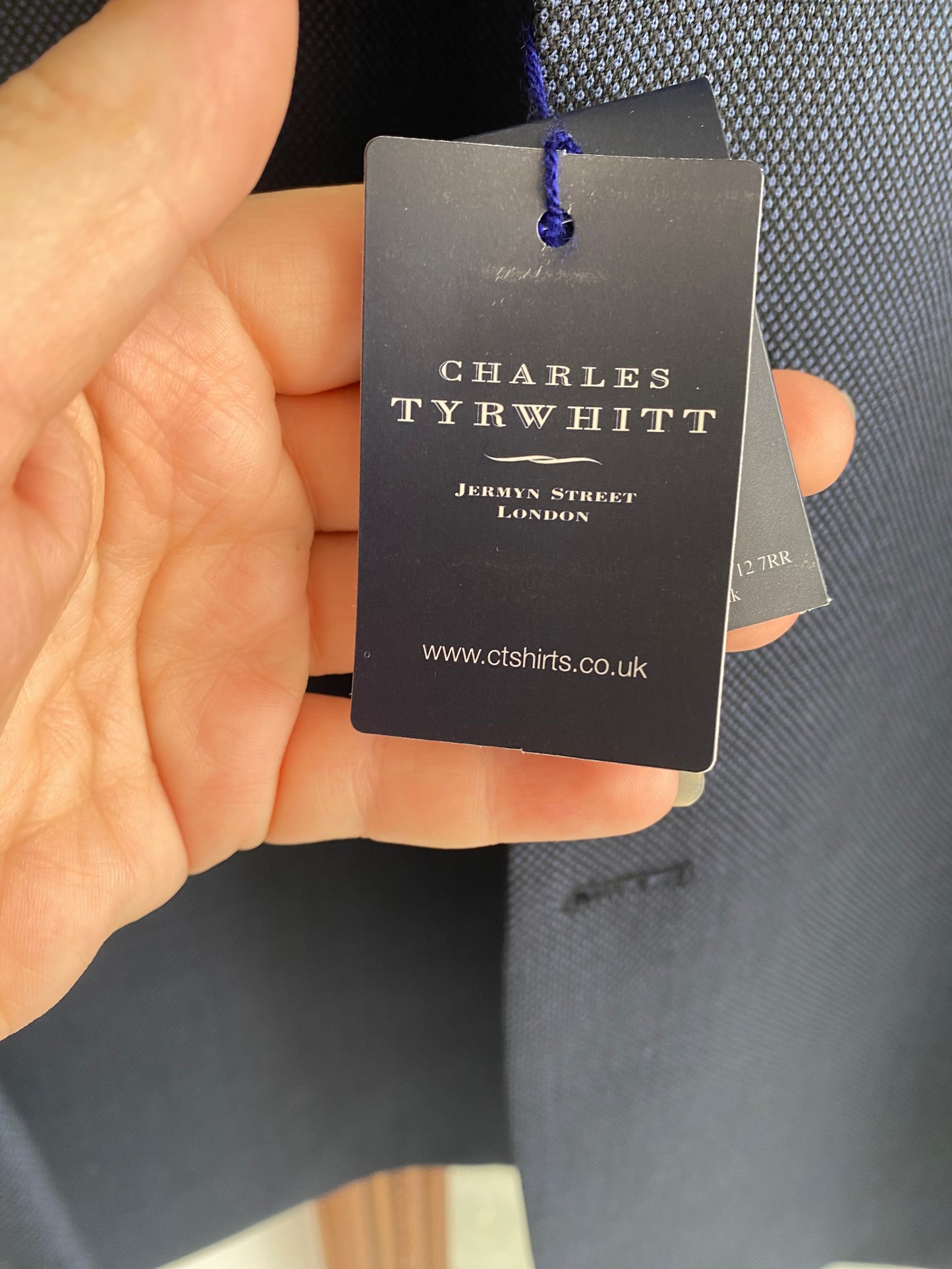 Charles Tyrwhitt Blue Suit Size XL