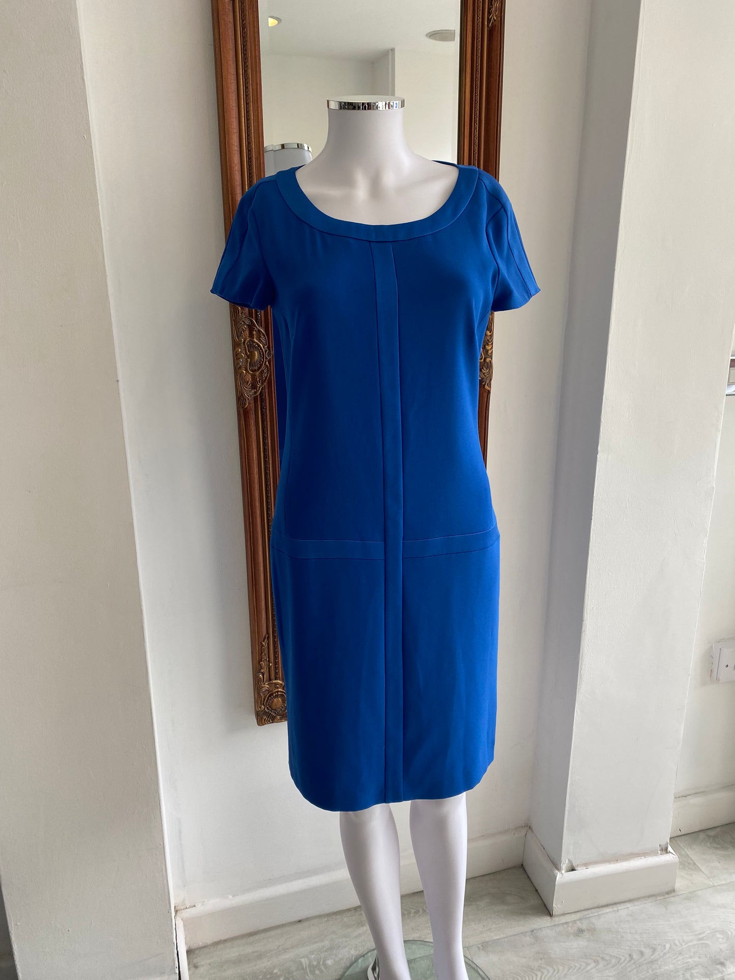 Luisa Cerano Blue Dress Size 8