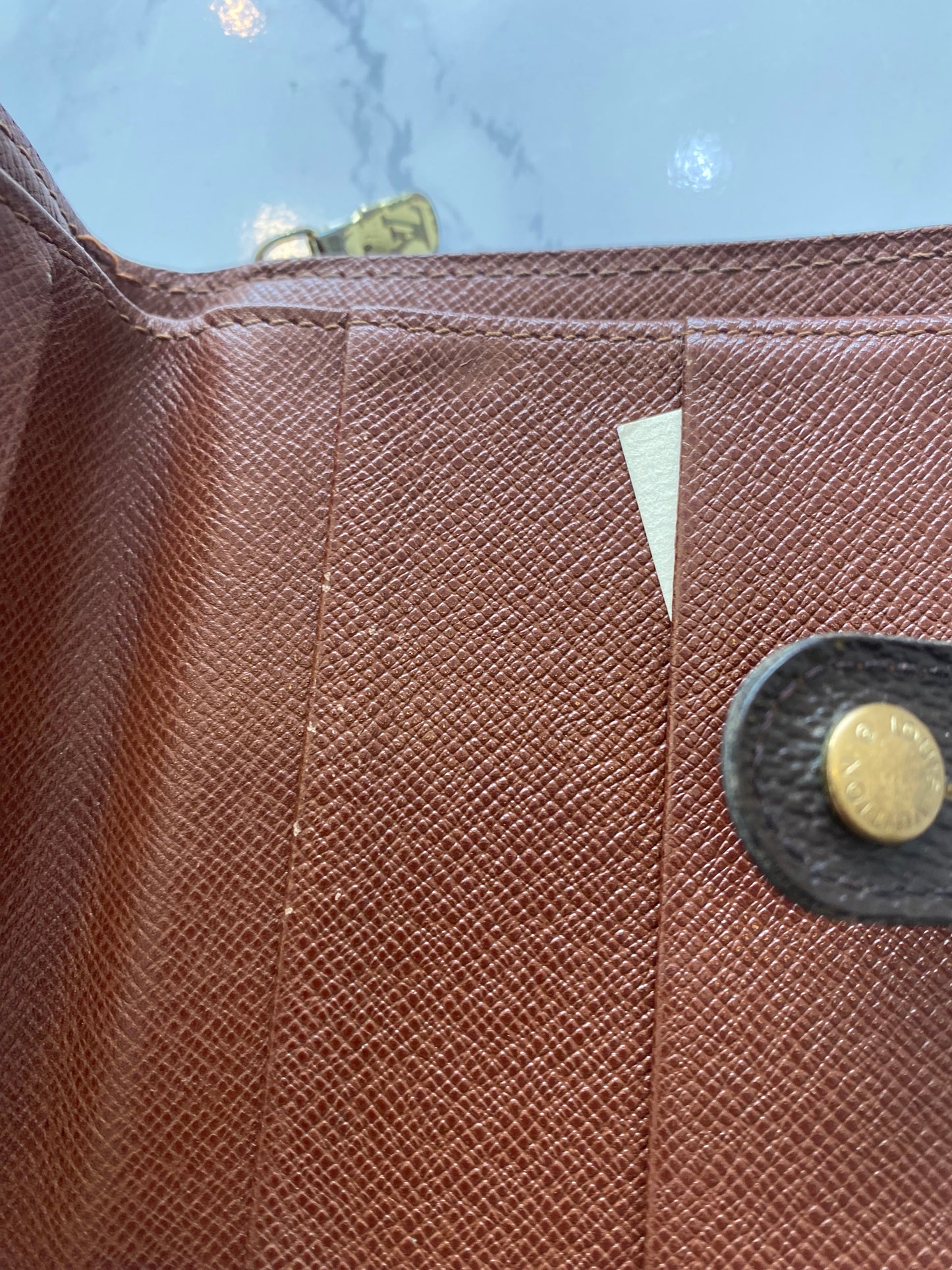 Louis Vuitton Monogram Canvas Compact Wallet