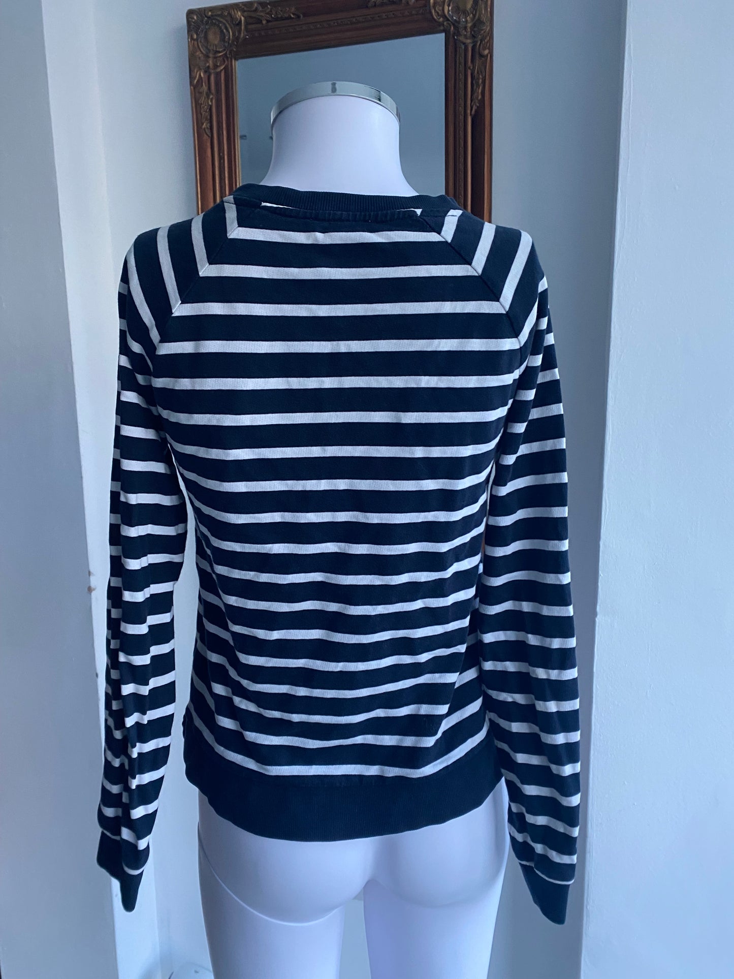 Whistles Striped Sweater Size 8