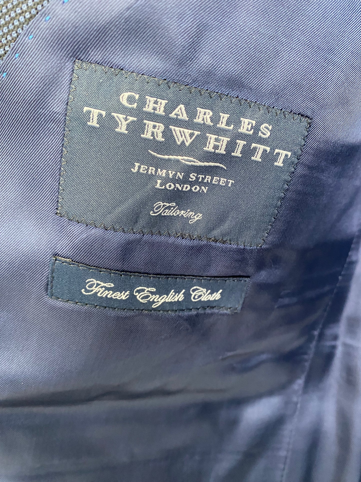 Charles Tyrwhitt Blue Suit Size XL