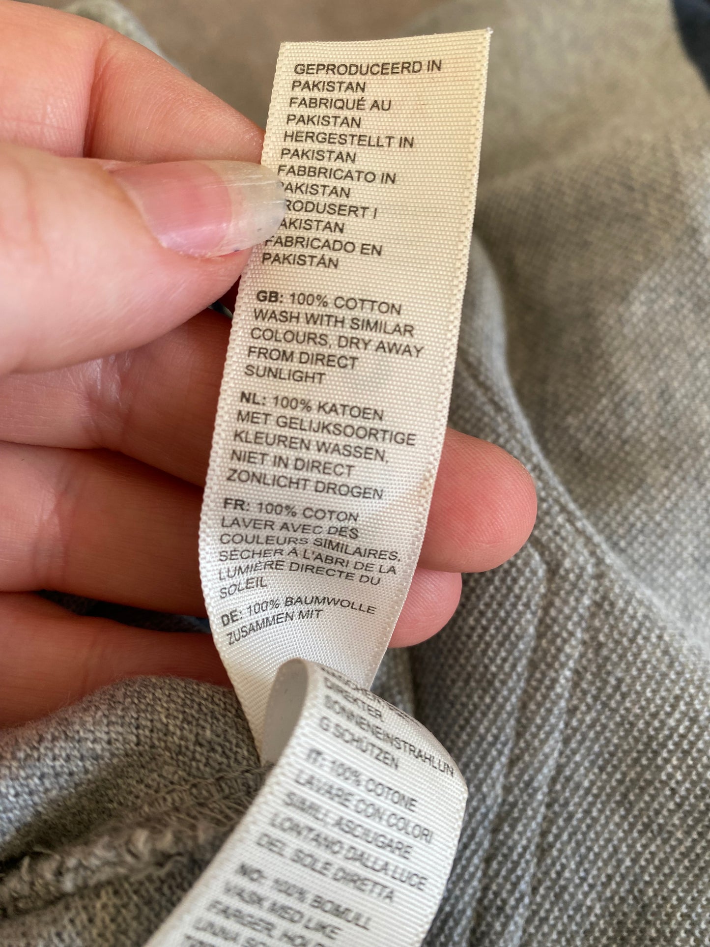 Fat Face Grey Tshirt Size Medium