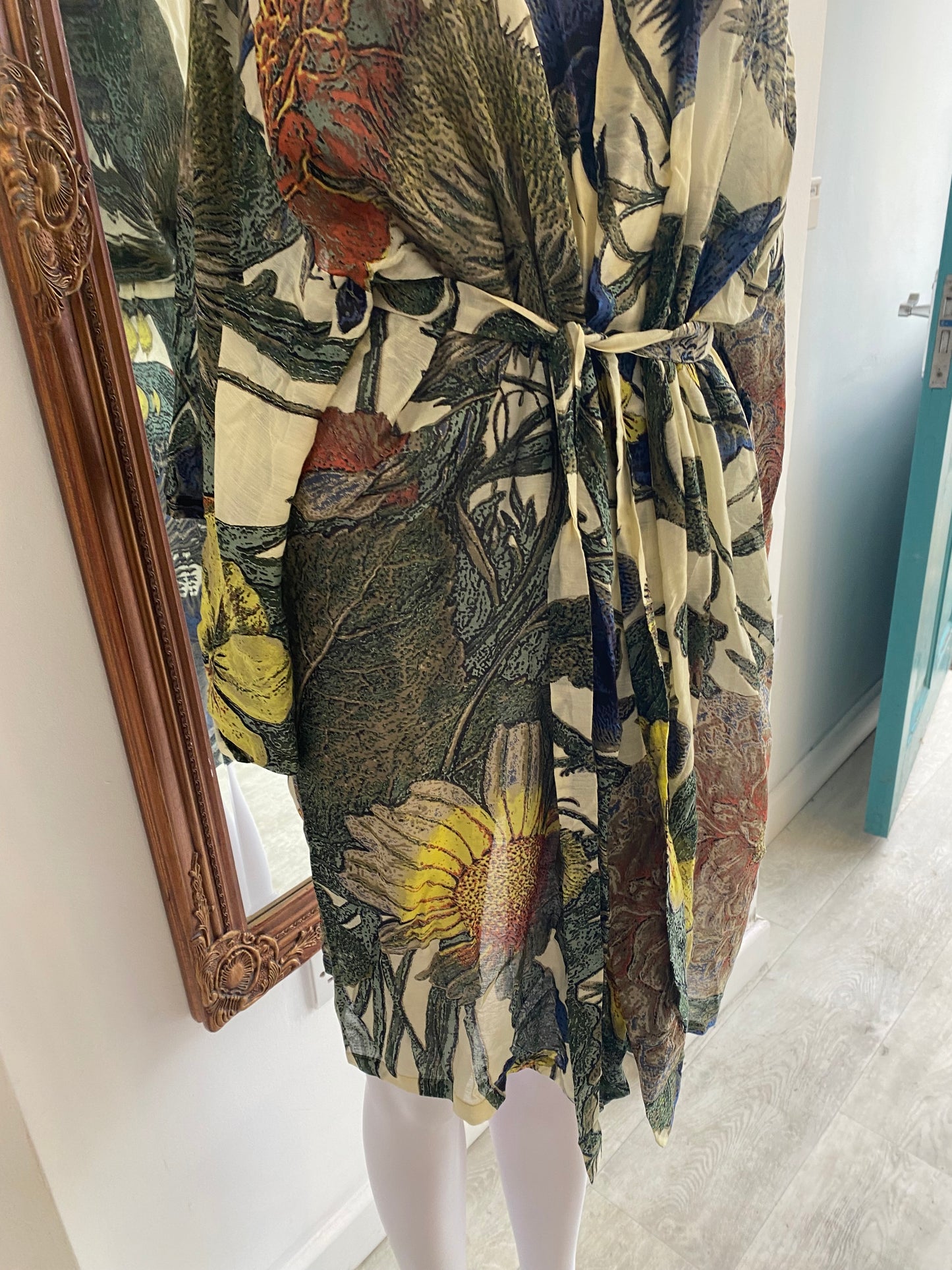 One Hundred Stars Tie Wrap Dress size 10-12