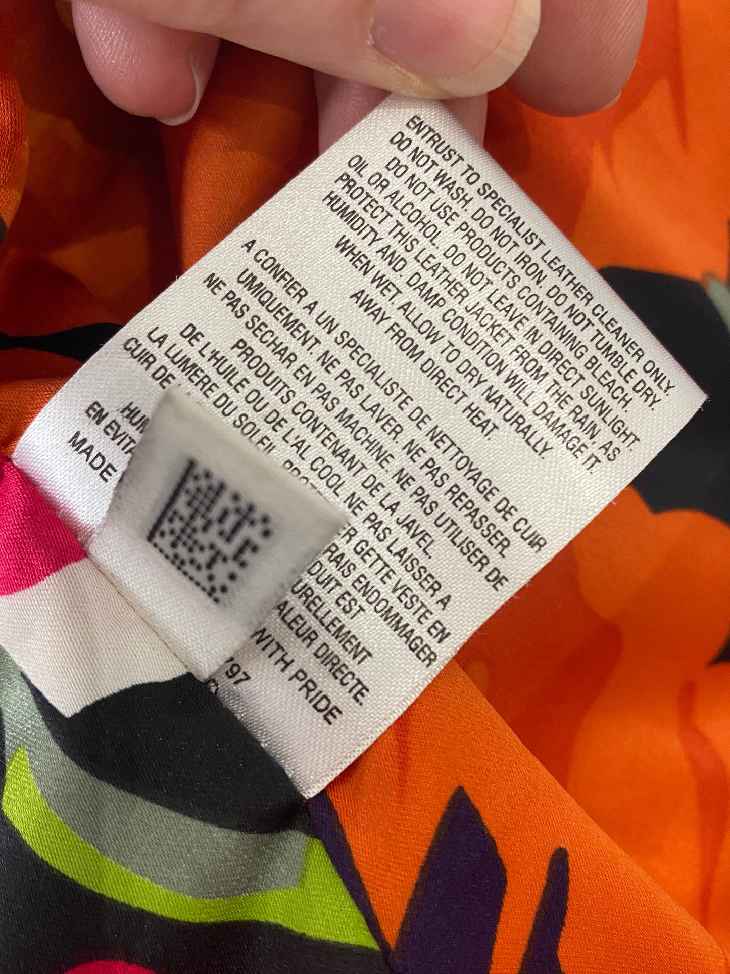 Ted Baker Leather Jacket size 6