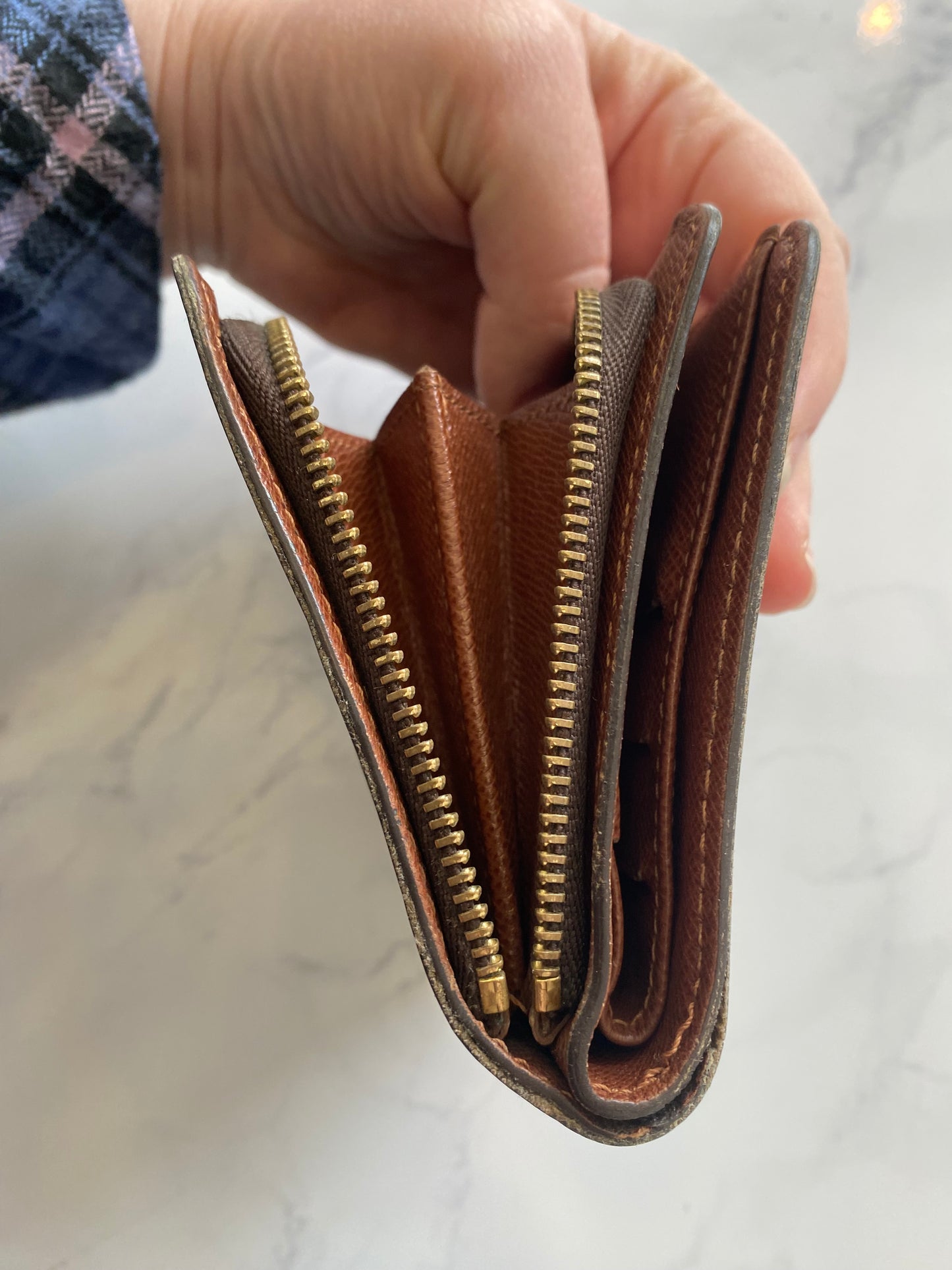 Louis Vuitton Monogram Canvas Compact Wallet