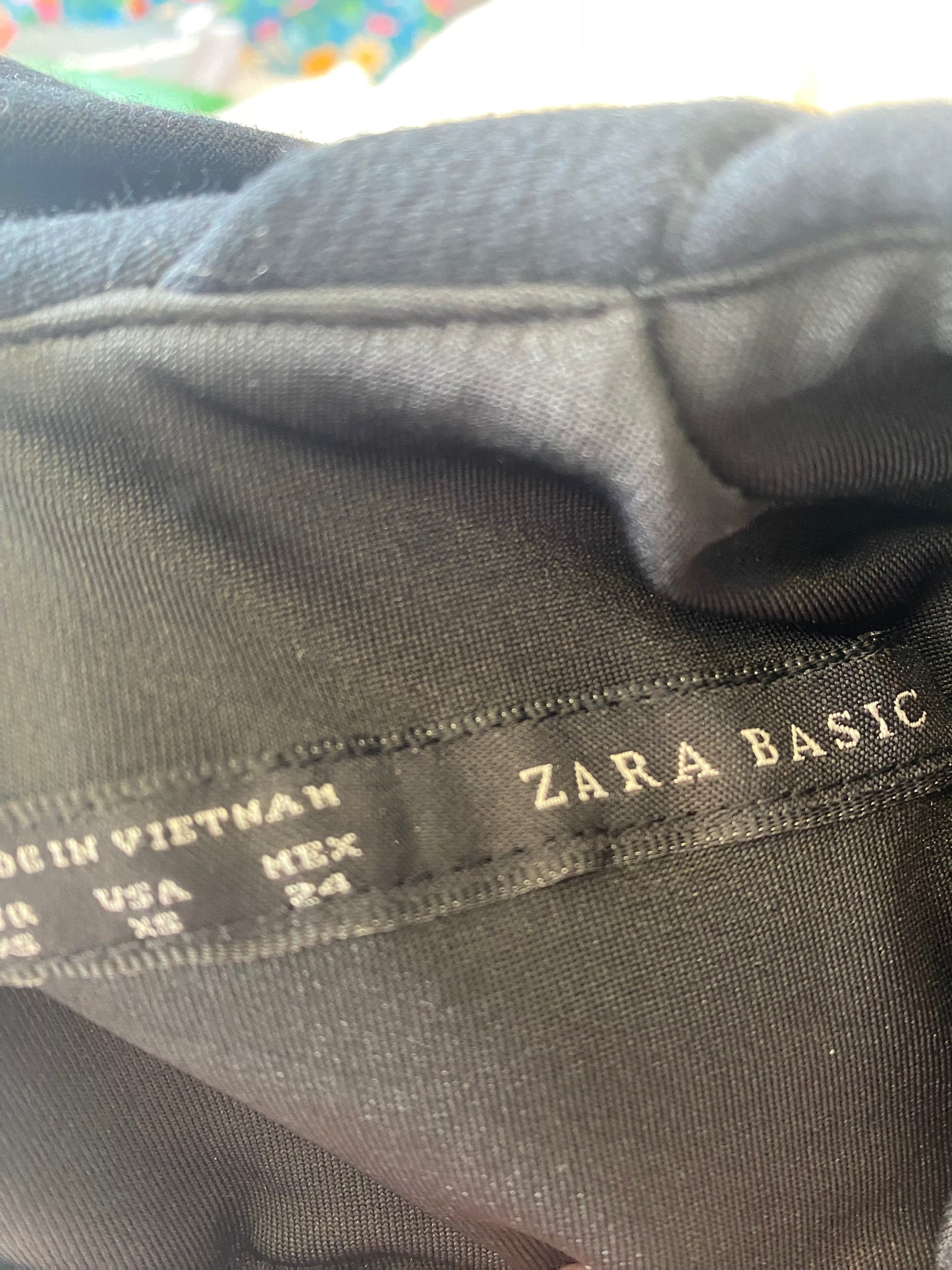 Zara black dress size 6