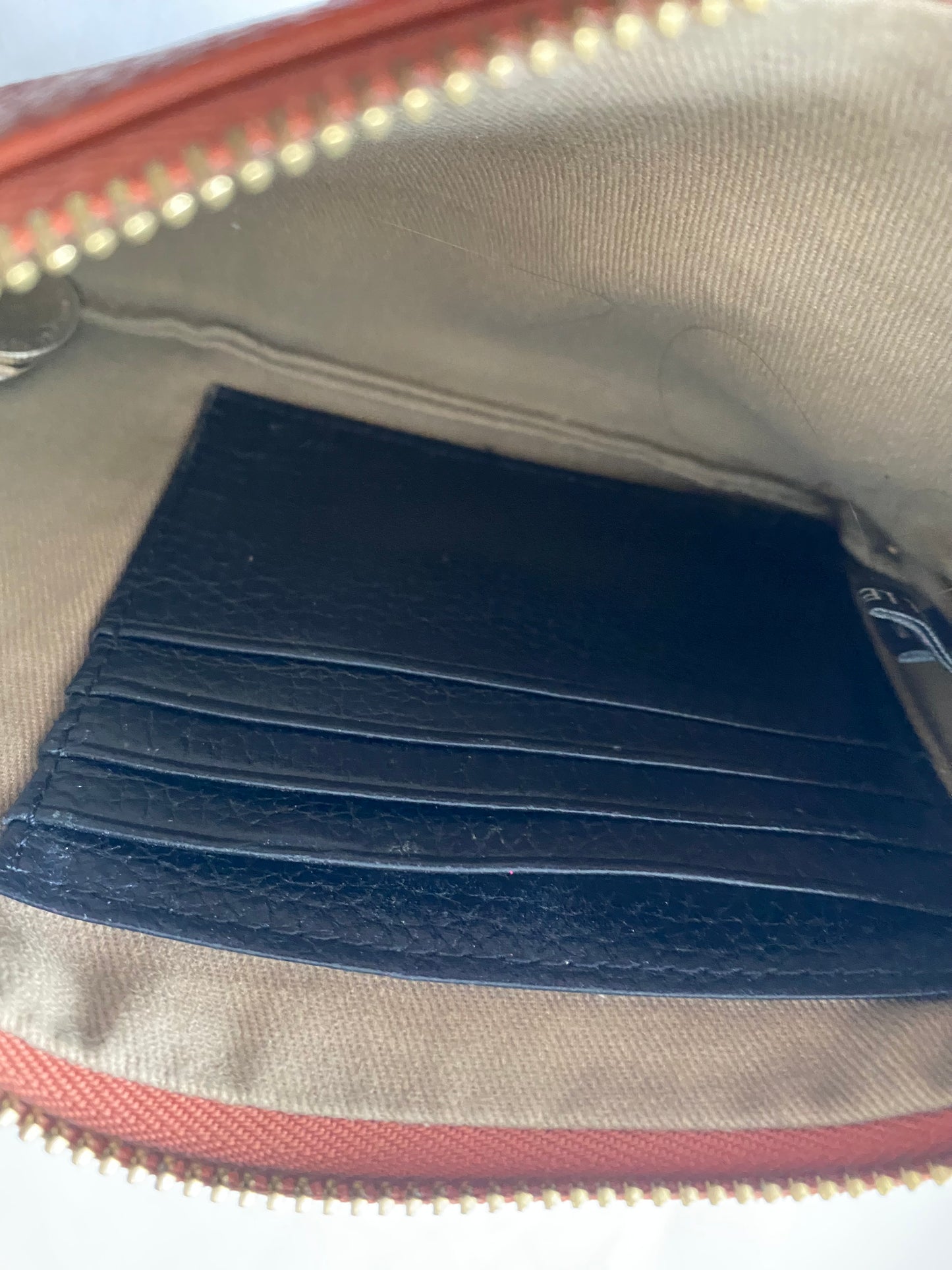 Jaeger leather purse