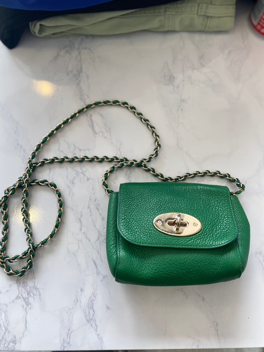 Mulberry Mini Lily Handbag Green