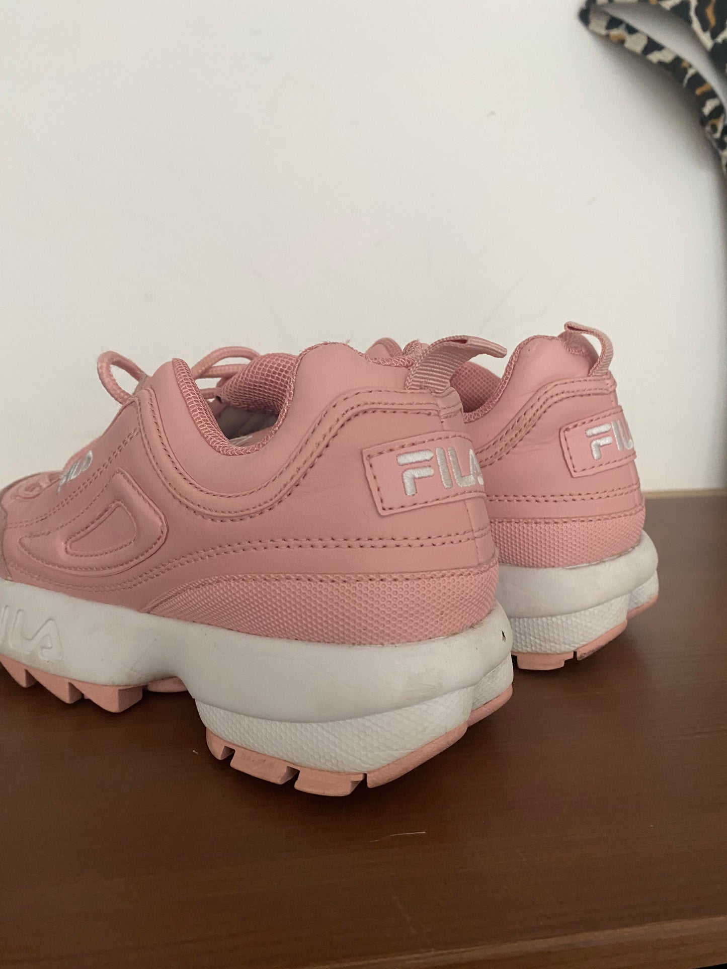 Fila Pink Trainers Size 5