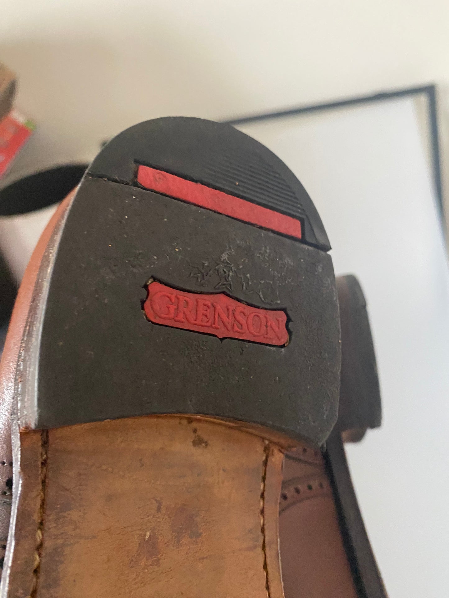 Grenson Brown Leather Brogues Size 10.5