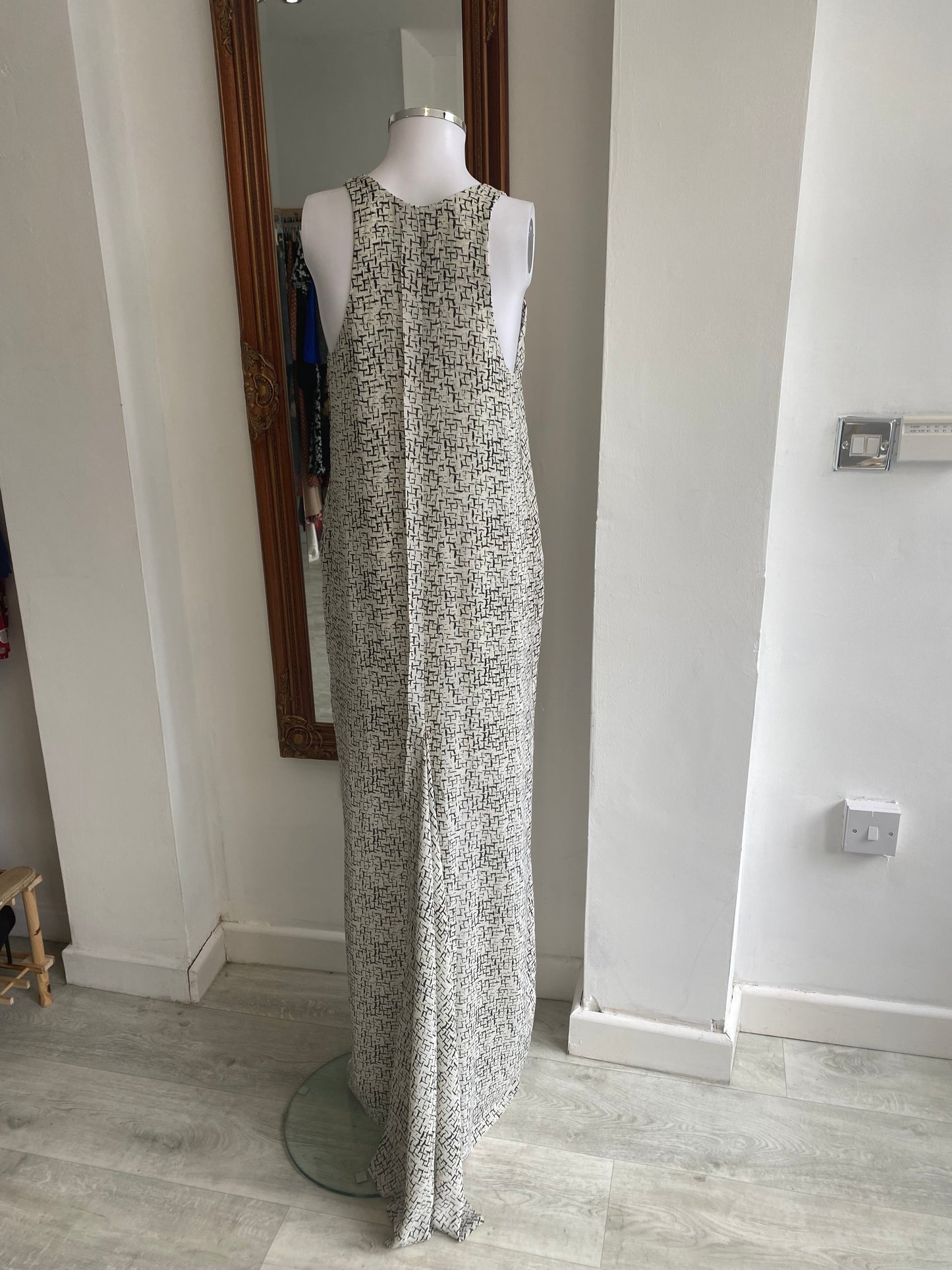 Acne Printed Maxi Dress Size 8-10