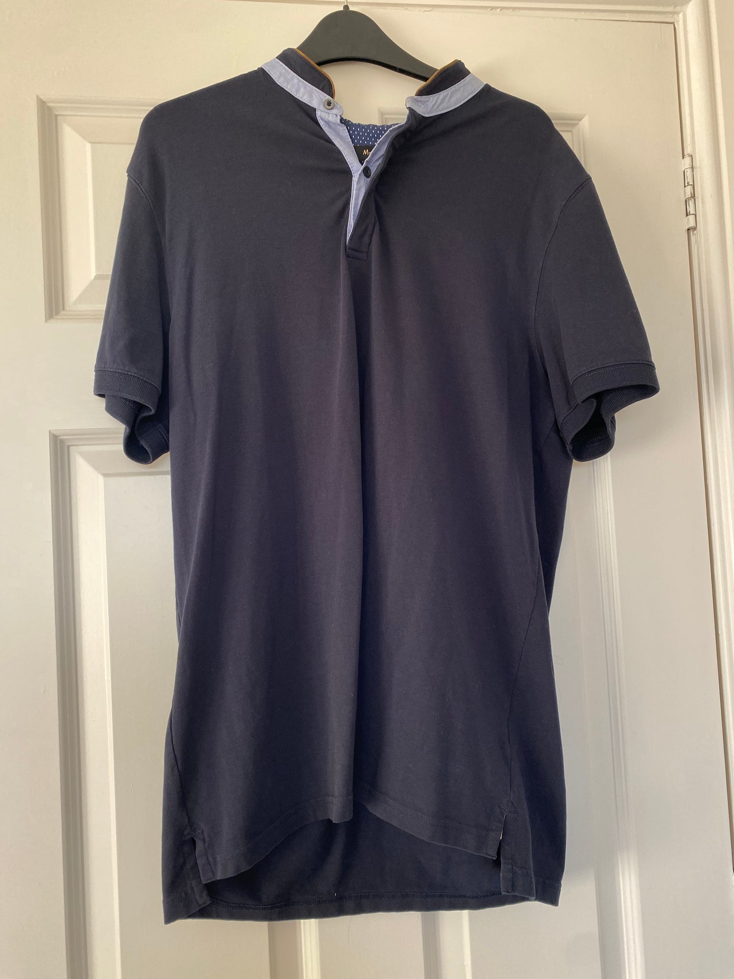 Massimo Dutti Navy Tshirt Size XL