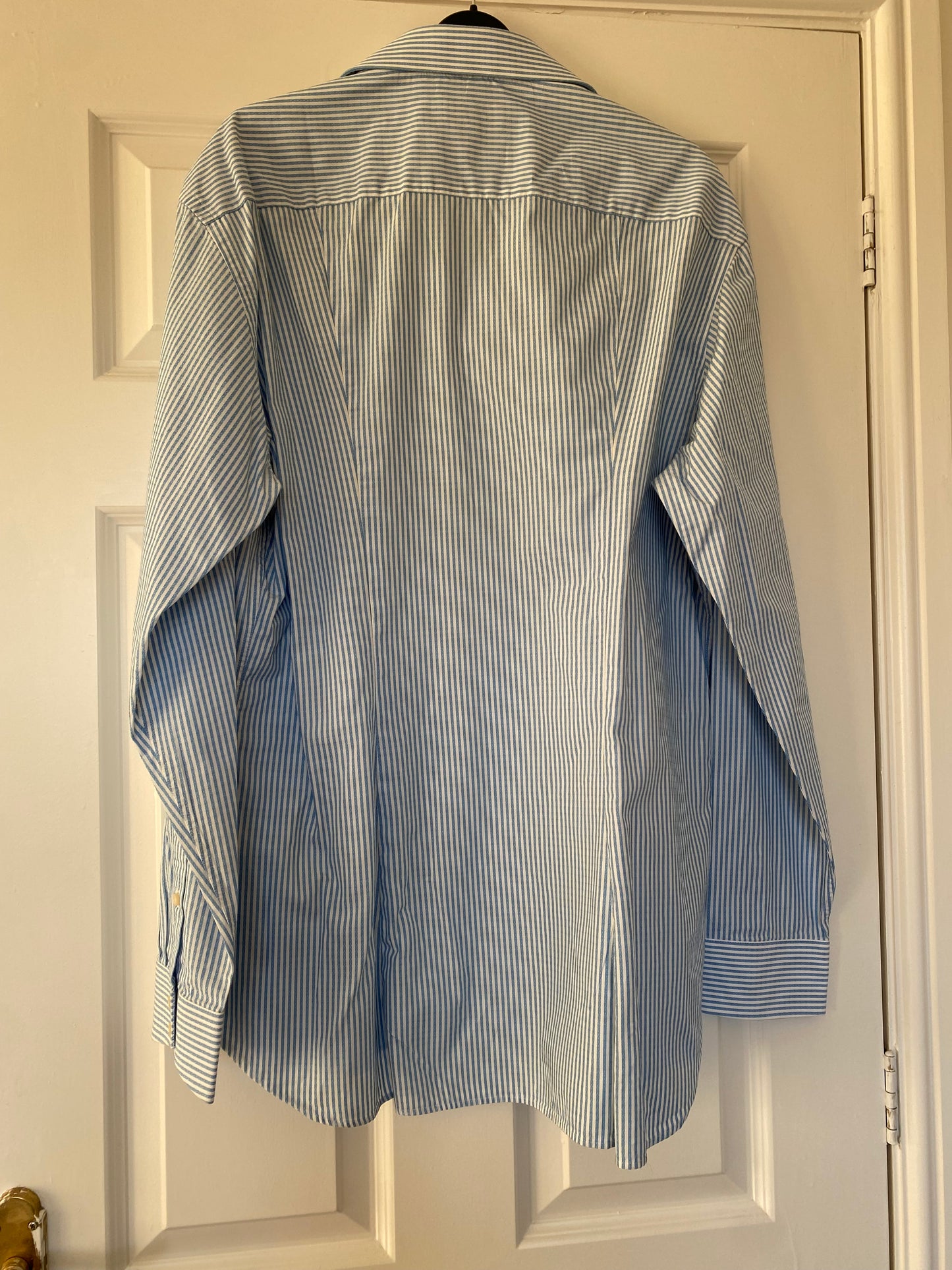 Ted Baker Blue Striped Shirt Size XL