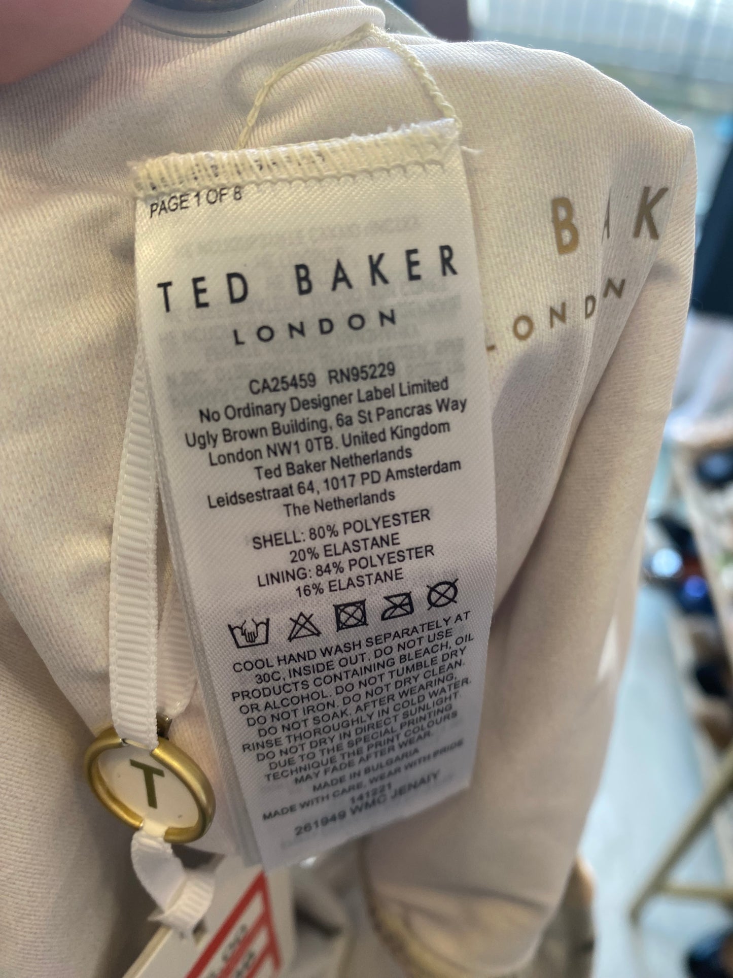 Ted Baker Jenaiy Swimming Costume Brand new size 10