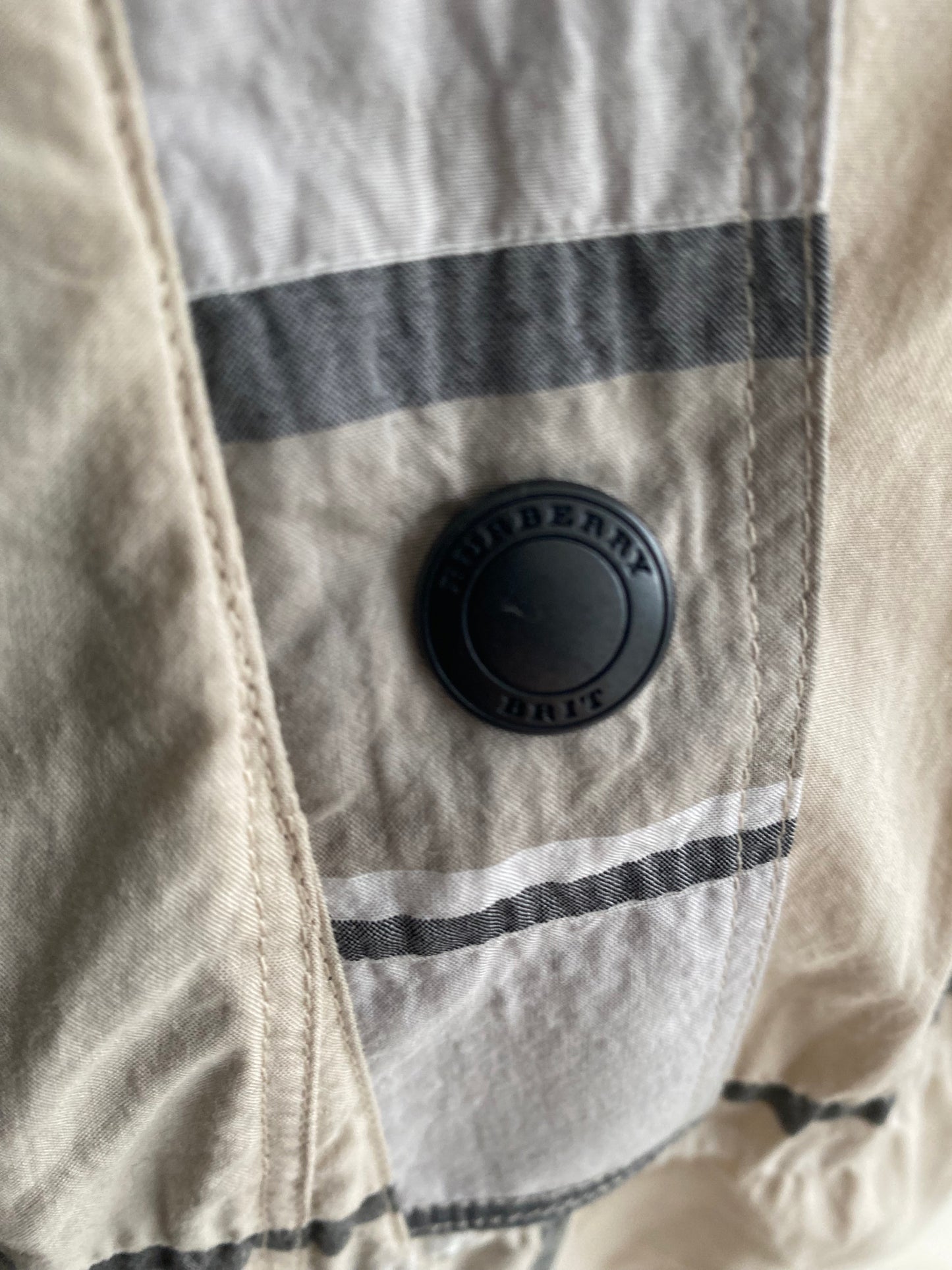 Burberry checked dress nova check size 10