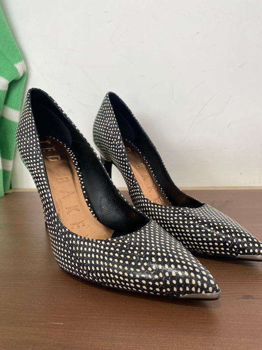 Ted Baker dotted heels size 3