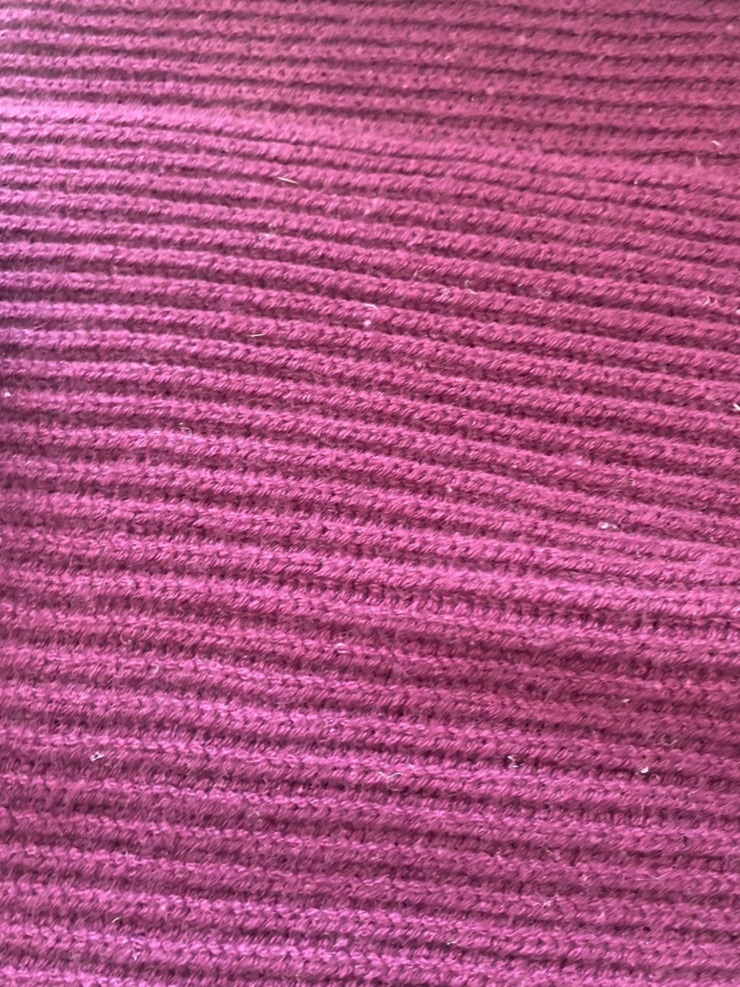 LK Bennett Wool and Cashmere Purple Bobble Scarf