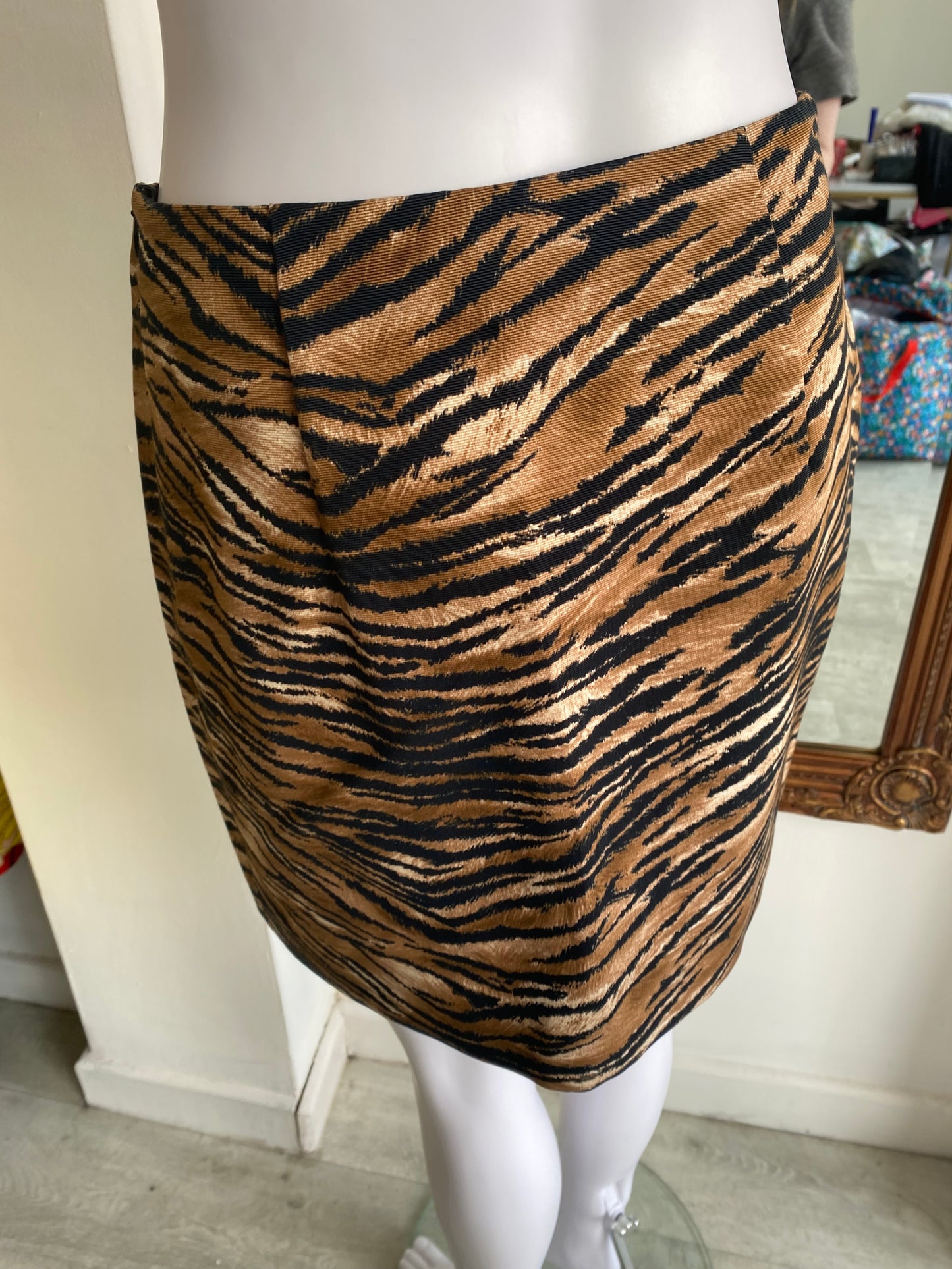 Future Ozbek tiger print suit size 10