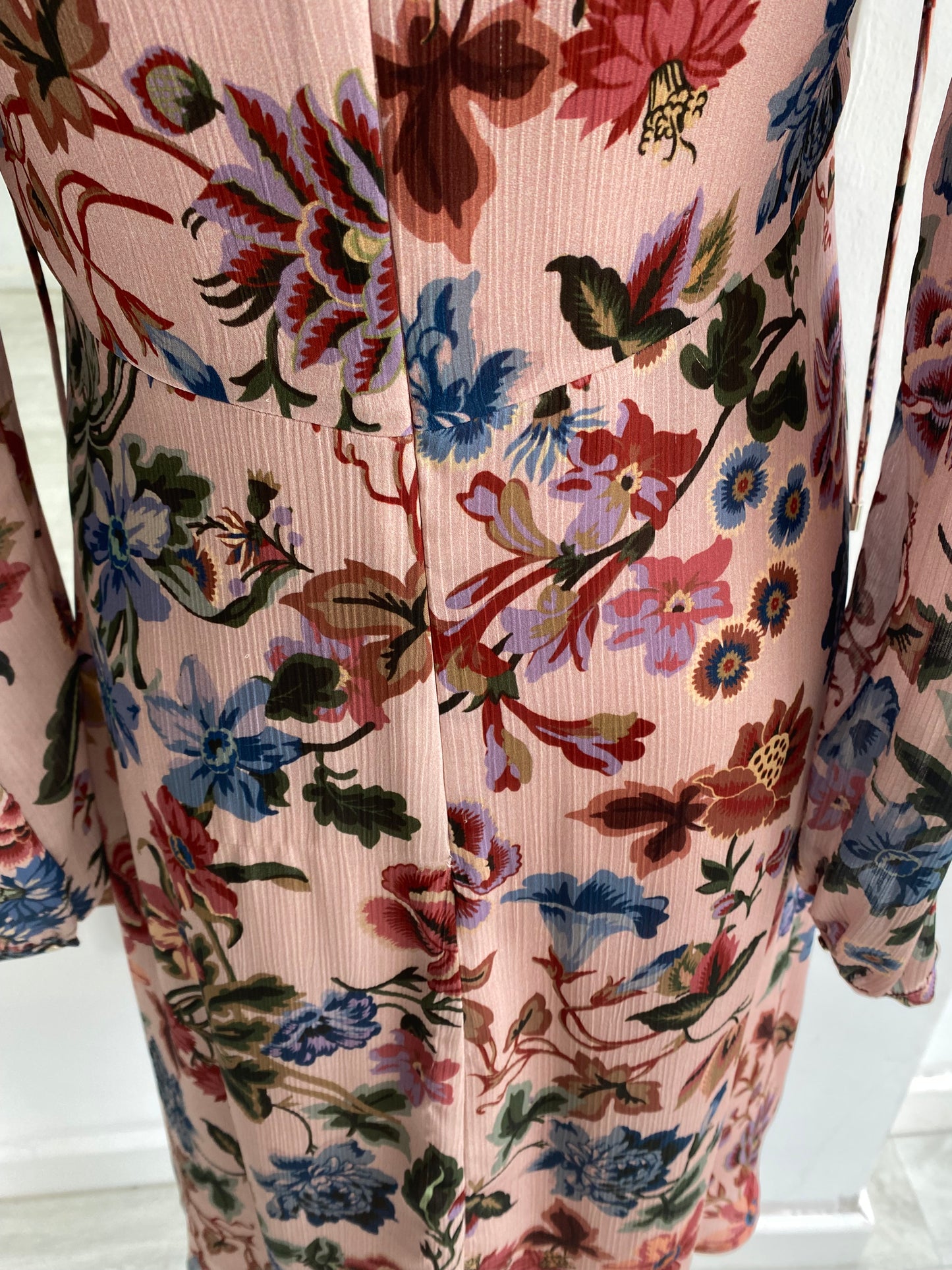 Hallhuber Pink Floral Dress Size 8-10