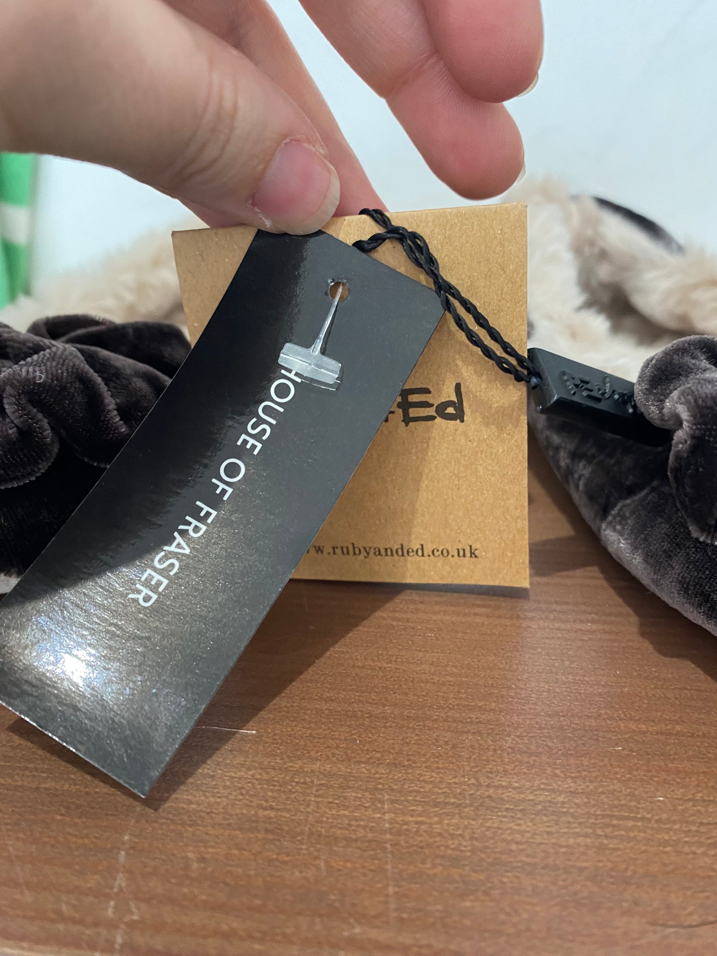 Ruby and Ed Slippers size 4