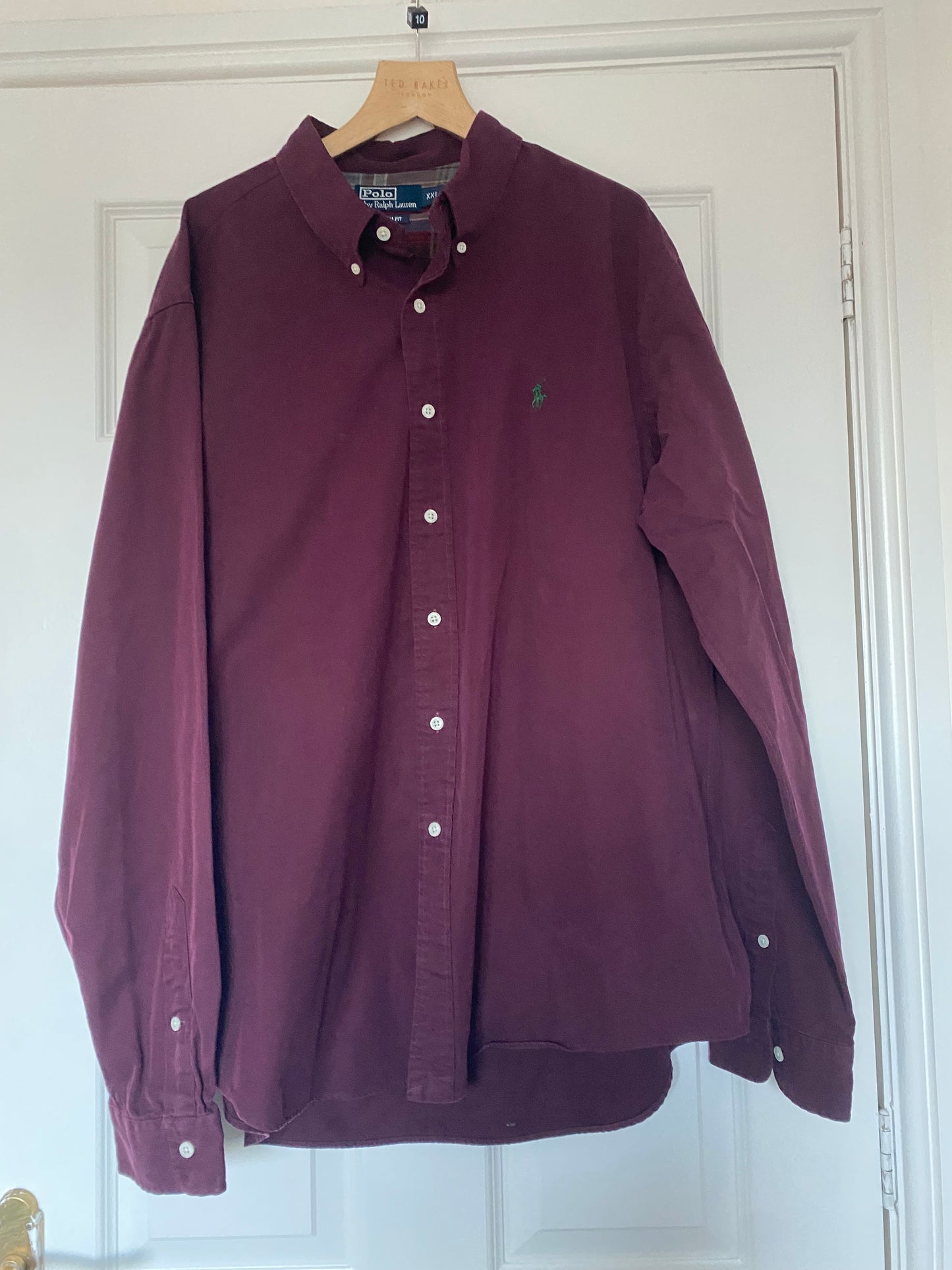 Polo Ralph Lauren Burgundy Shirt Size XXL