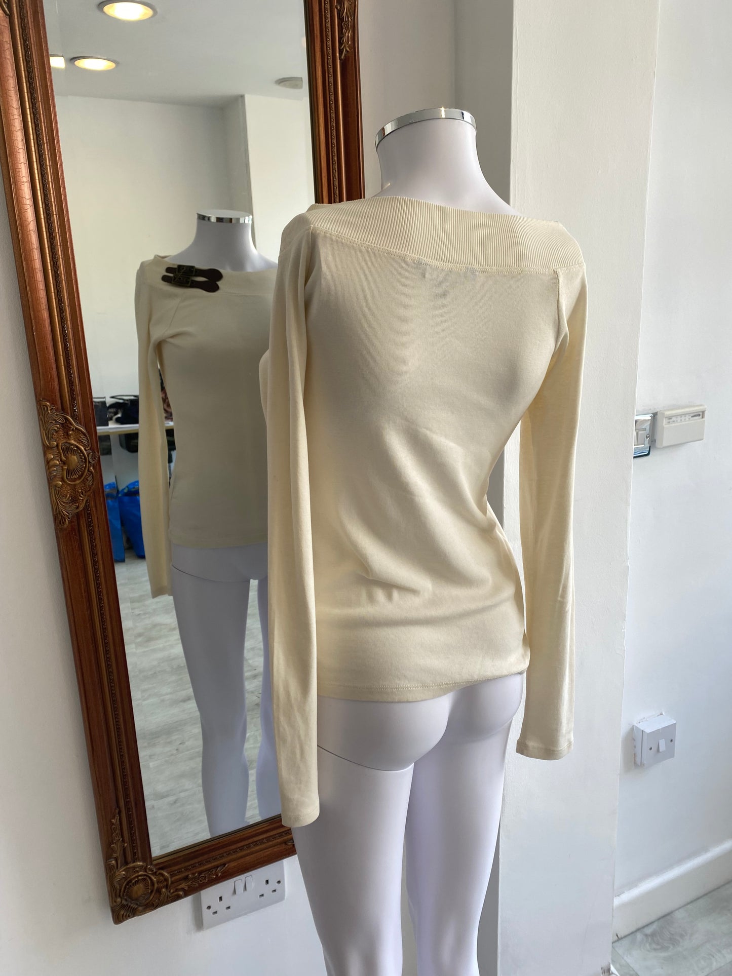 Ralph Lauren Cream Top Size 6-8