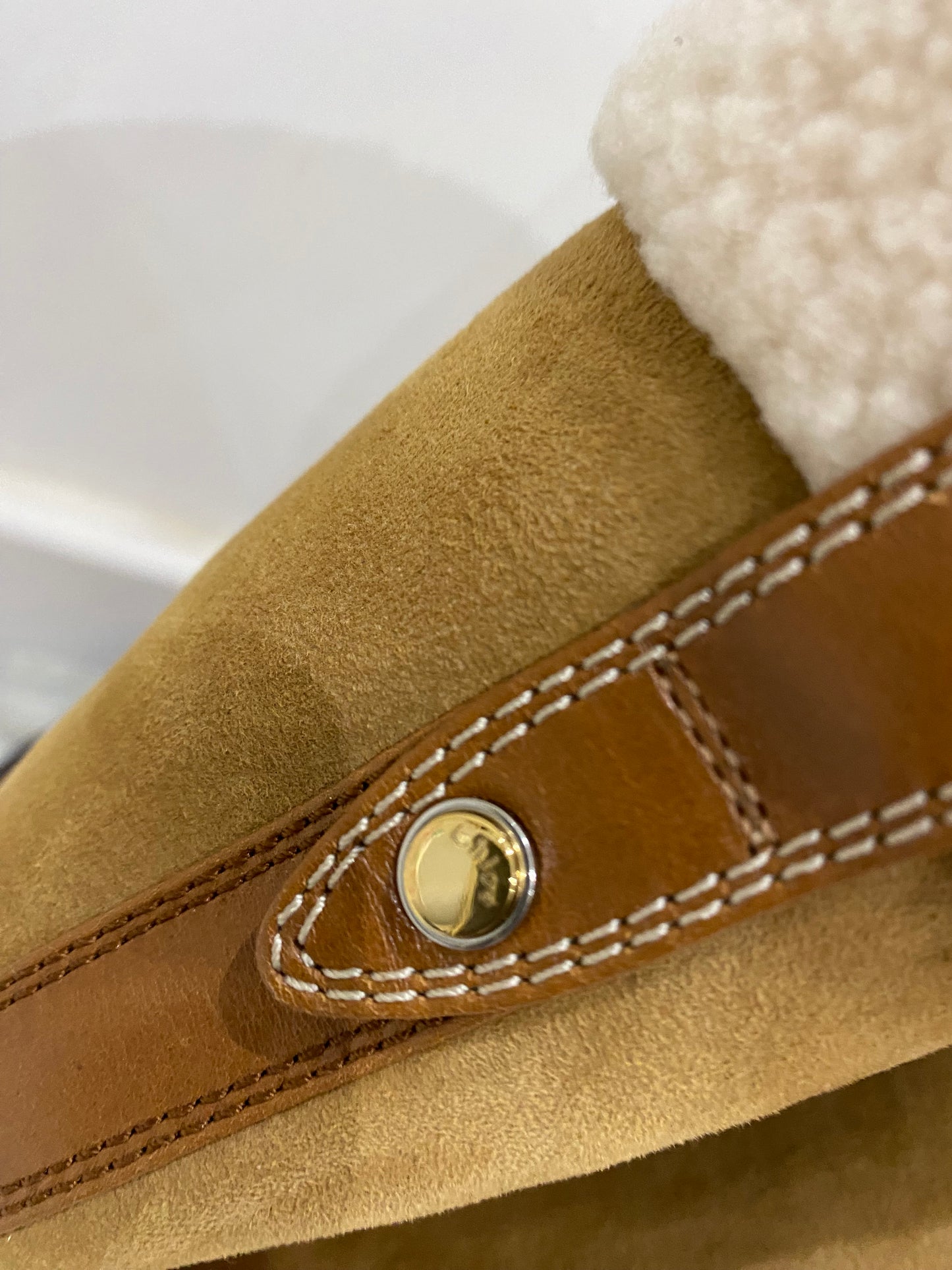 Chloe Tan Leather and Suede Boots Size 7