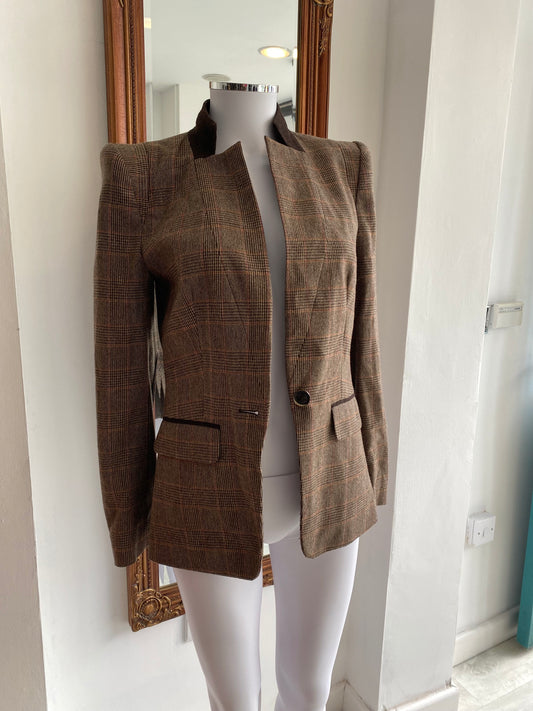 Ted Baker Tweed Jacket Size 8