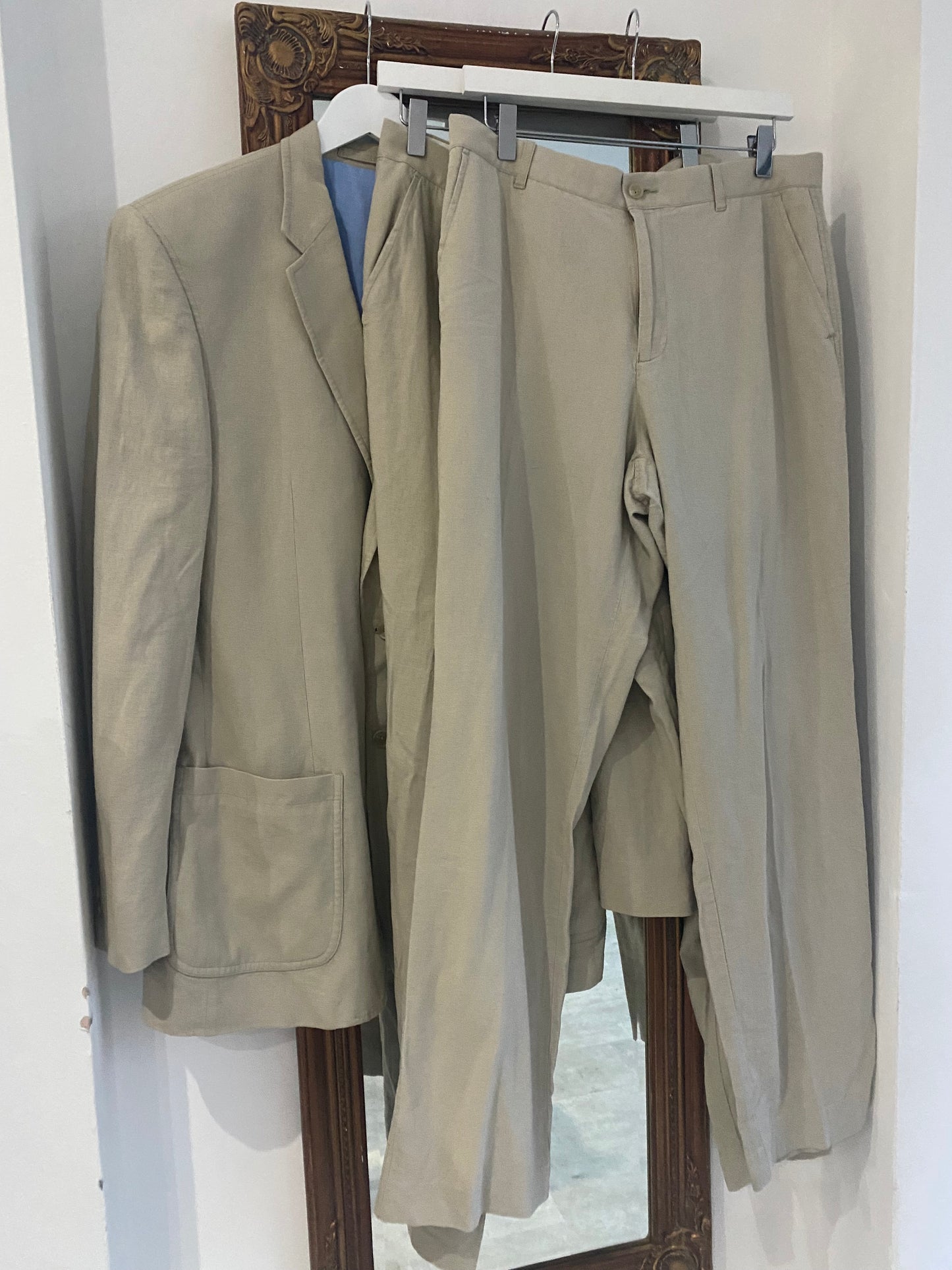 Marks and Spencer Linen Blend Suit