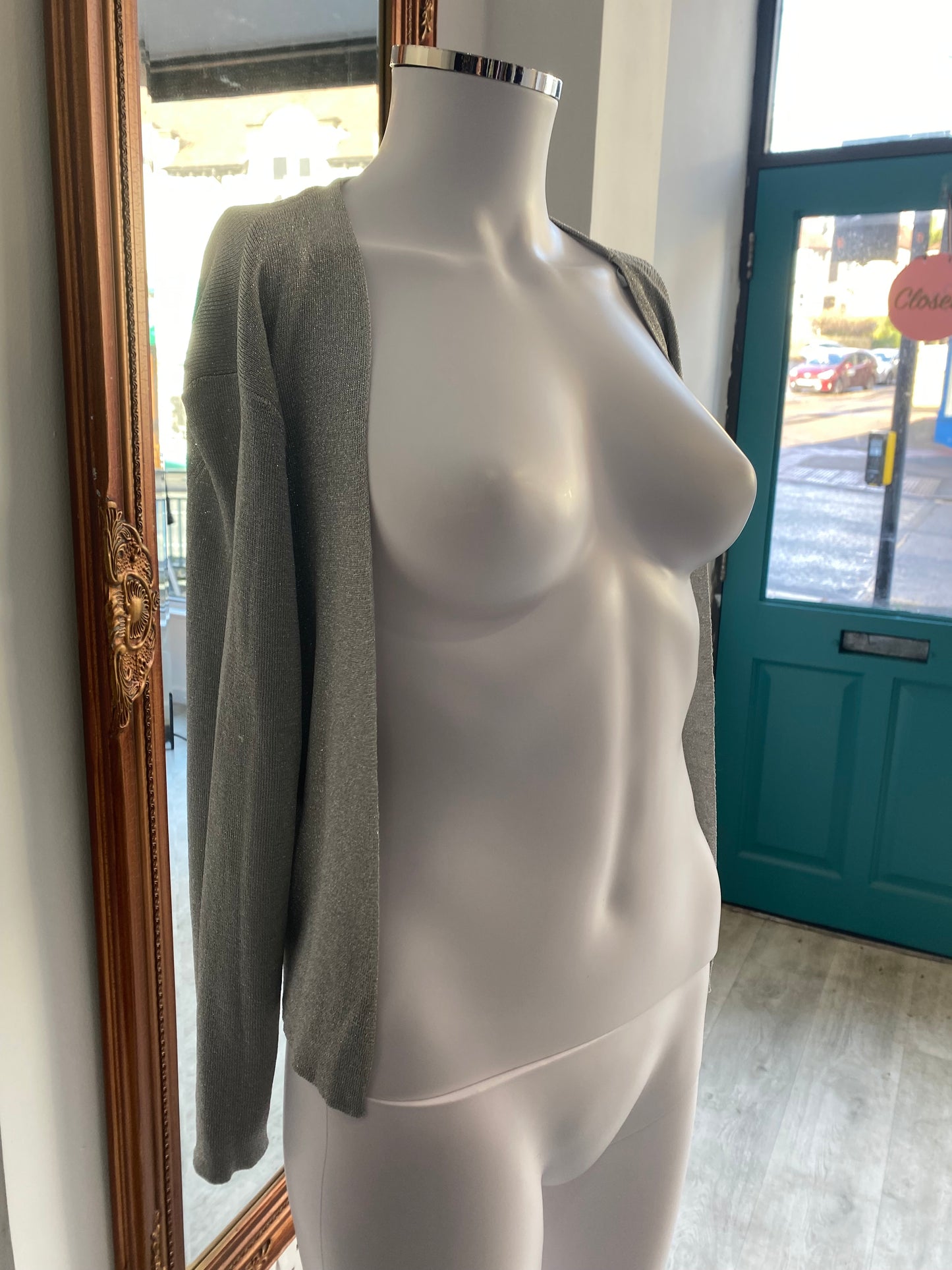 Phase Eight Silver Cardigan Size 16