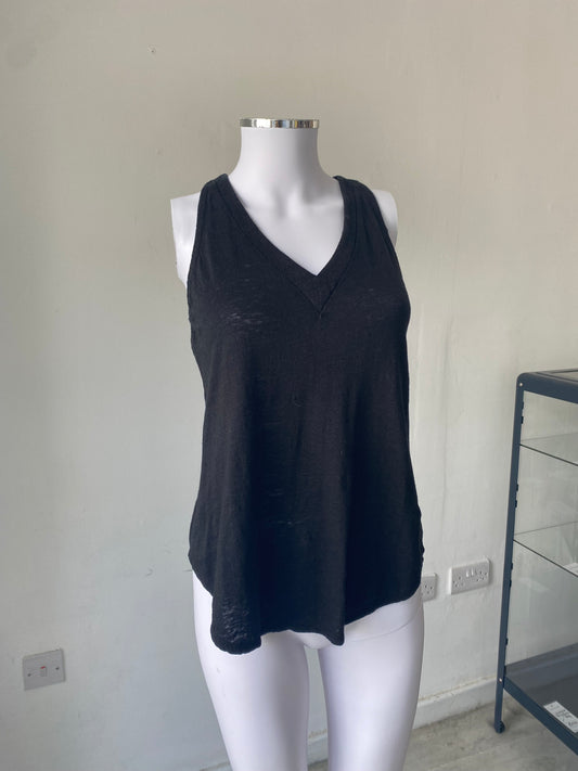 Cynthia Rowley Black Top Size 8