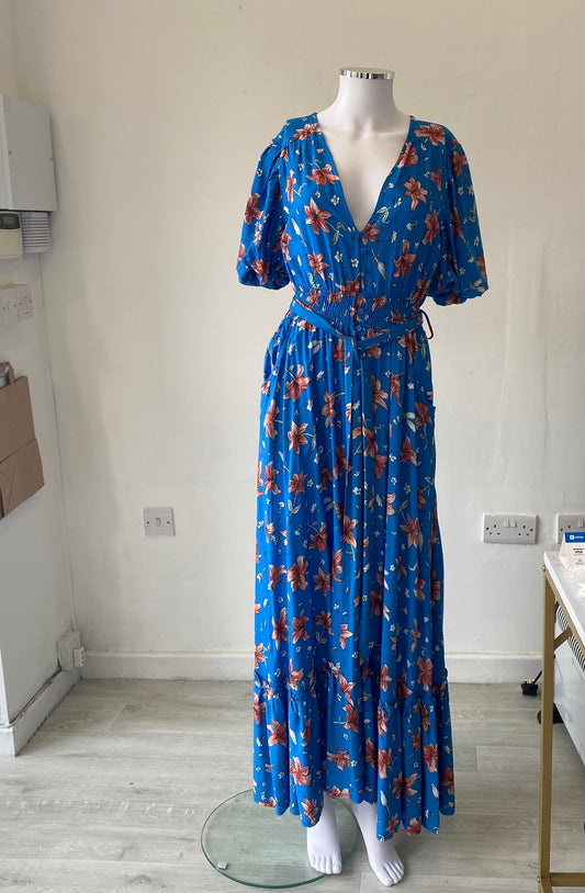 Jaase Floral Maxi Dress Size 10