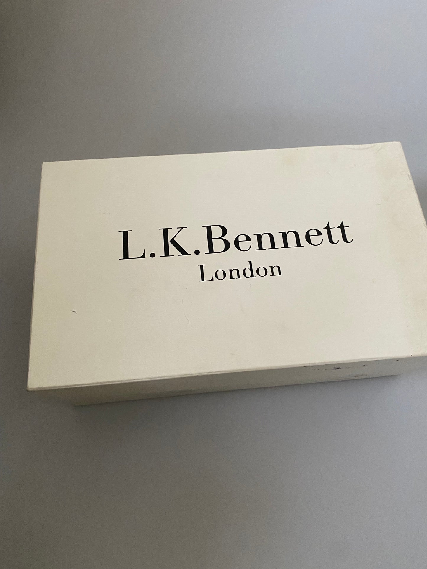 LK Bennett Patent Leather Shilo Leopard Print Heels Size 5