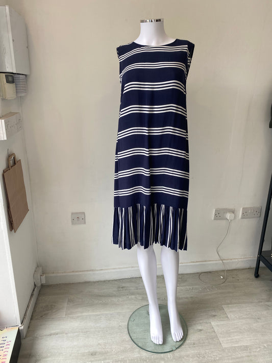 Hobbs Striped Dress Size 12