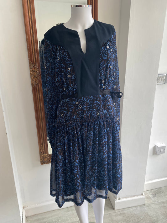 Philip Lim 3.1 patterned dress size 12